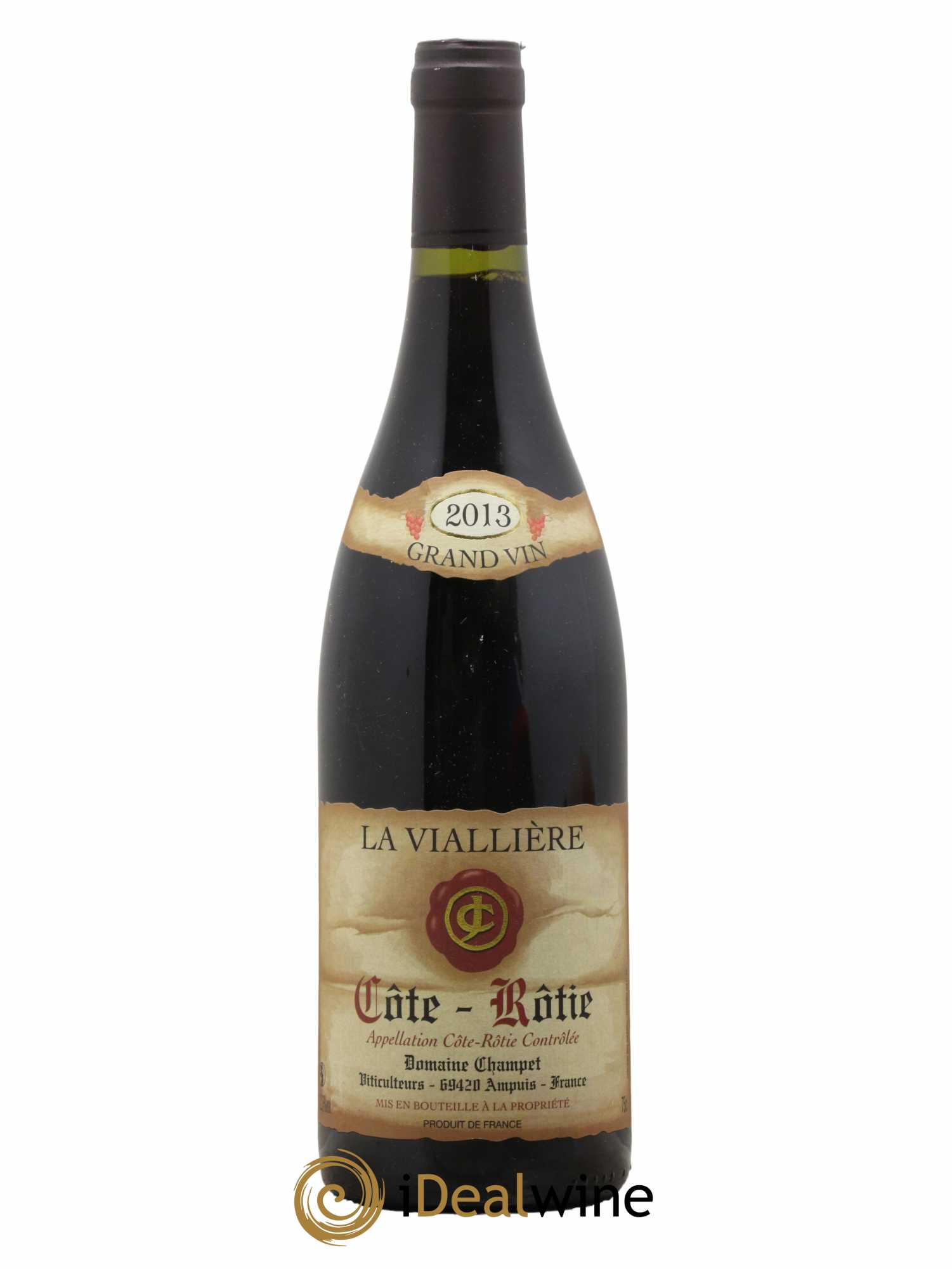 Côte-Rôtie La Viallière Champet 2013 - Lot de 1 bouteille - 0
