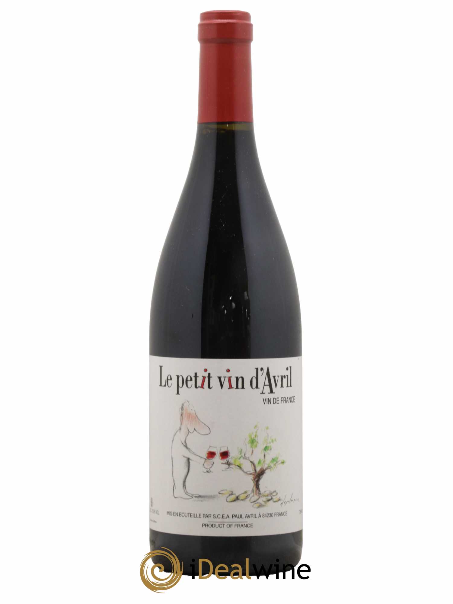 Vin de France Le Petit vin d'Avril Paul Avril - Lot de 1 bouteille - 0