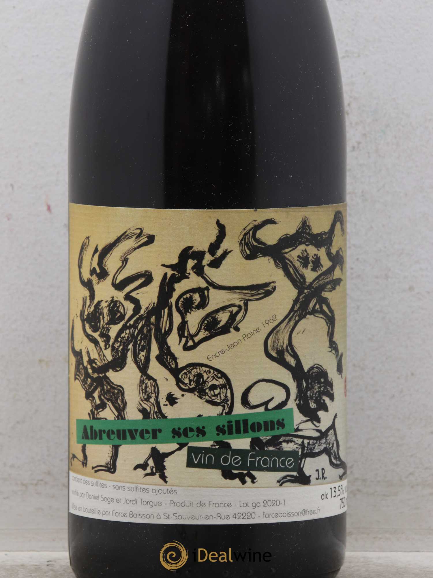 Vin de France Abreuver ses sillons Daniel Sage  2019 - Posten von 1 Flasche - 1
