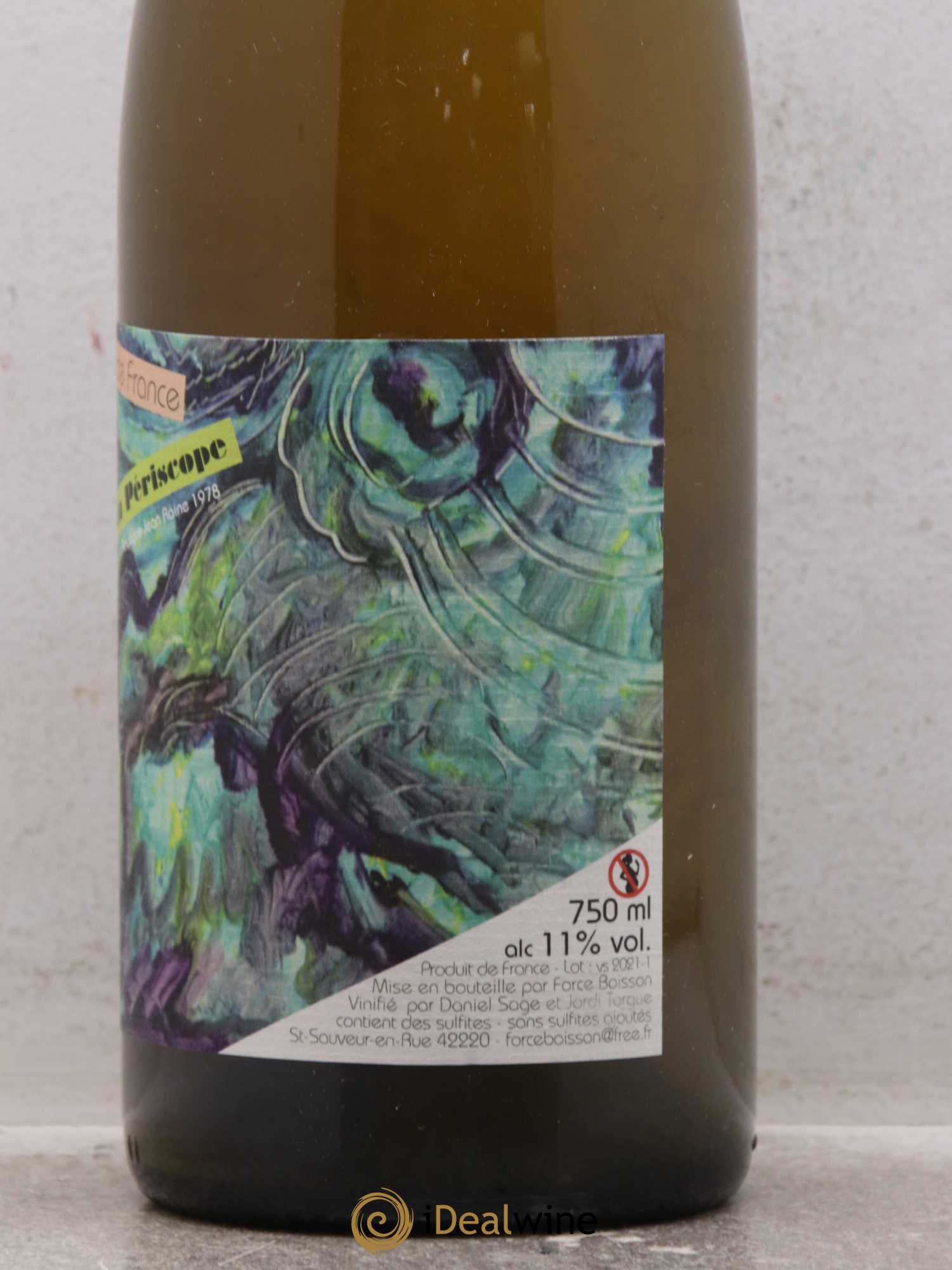 Vin de France La voix du periscope Daniel Sage 2020 - Lotto di 1 bottiglia - 1