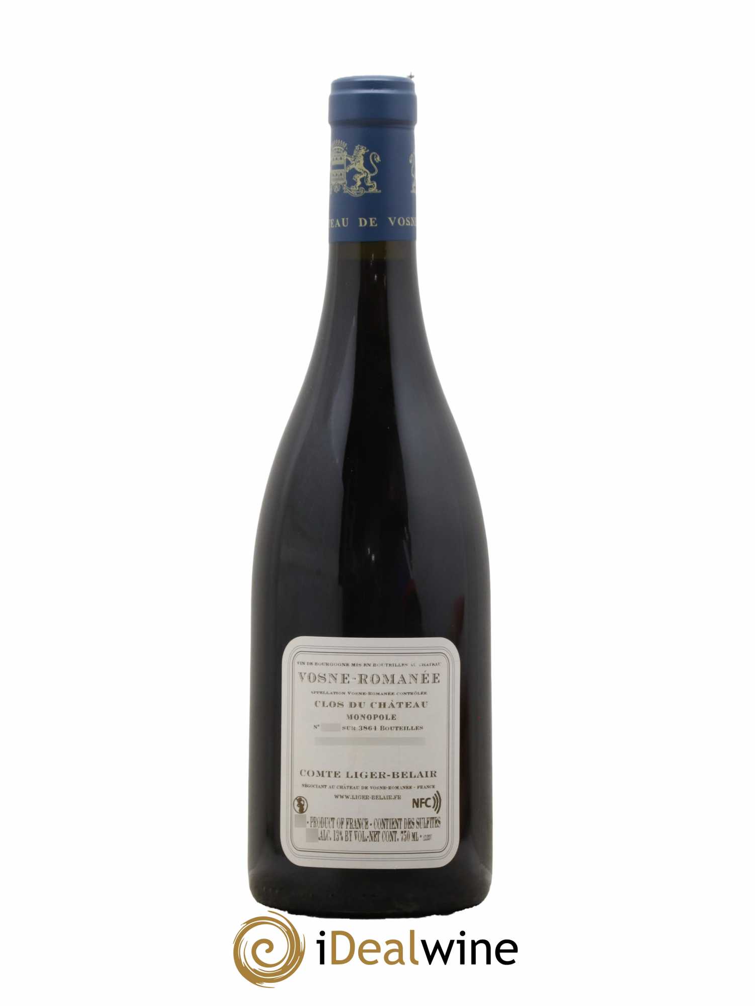 Vosne-Romanée Clos du Château Comte Liger-Belair (Domaine du)  2017 - Lot of 1 bottle - 1