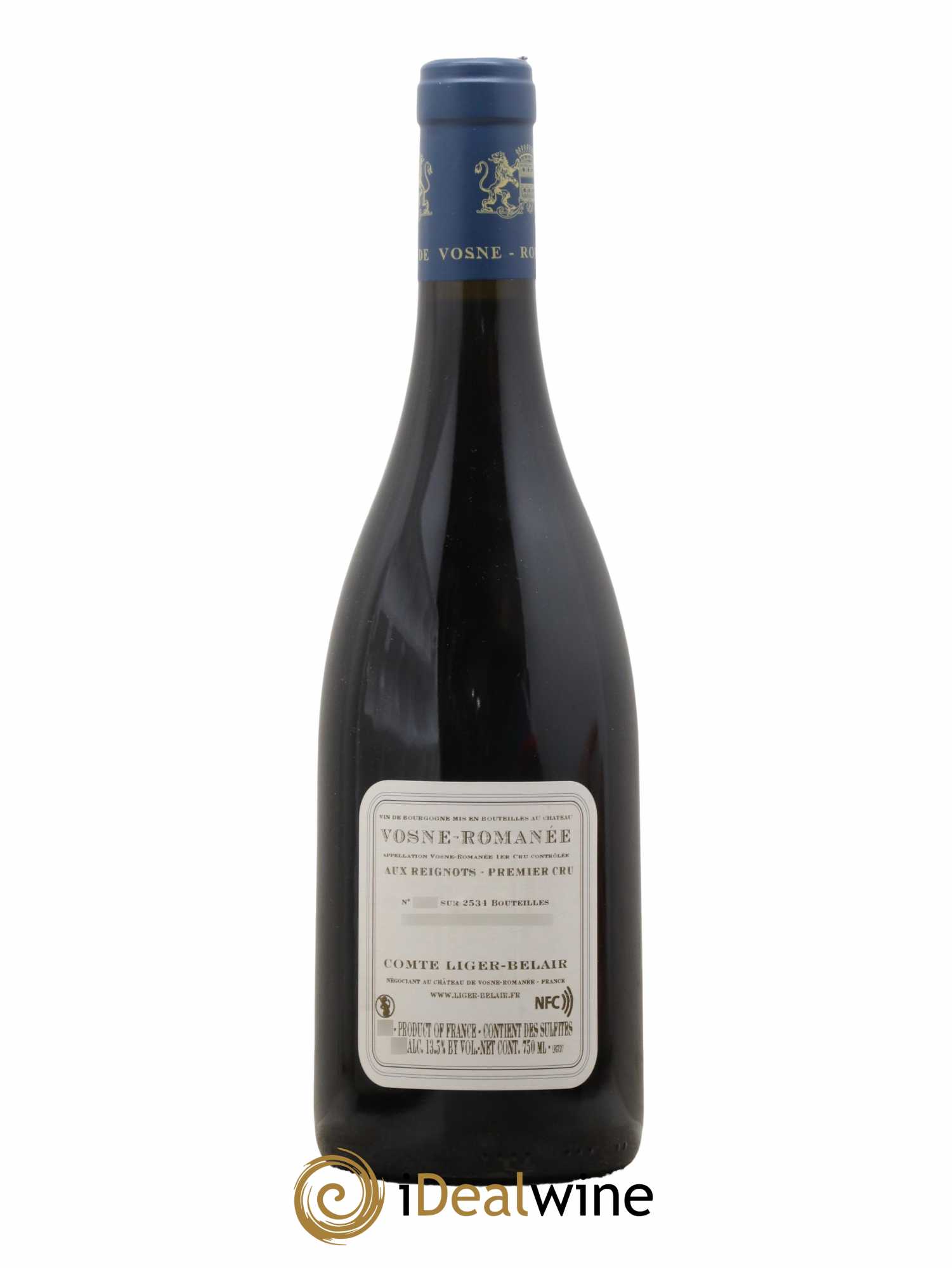 Vosne-Romanée 1er Cru Aux Reignots Ch. de Vosne-Romanée Comte Liger-Belair (Domaine du) 2017 - Posten von 1 Flasche - 1