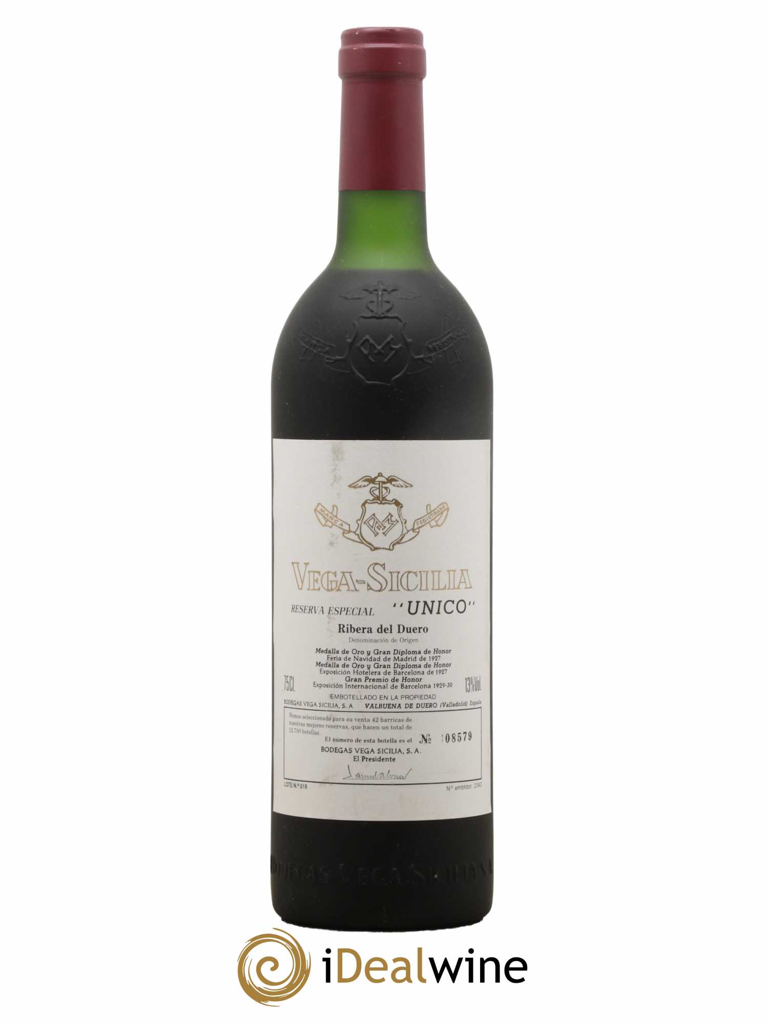Ribera Del Duero Vega Sicilia Unico Reserva Especial Famille Alvarez - Lot de 1 bouteille - 0