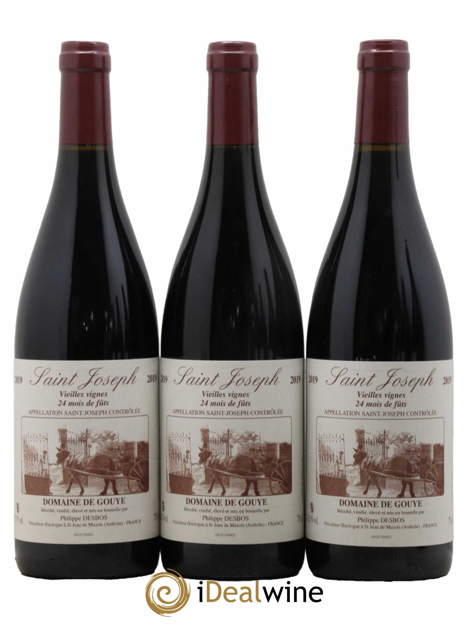 Saint-Joseph Vieilles Vignes Domaine De Gouye 2019 - Lot de 6 bouteilles - 1