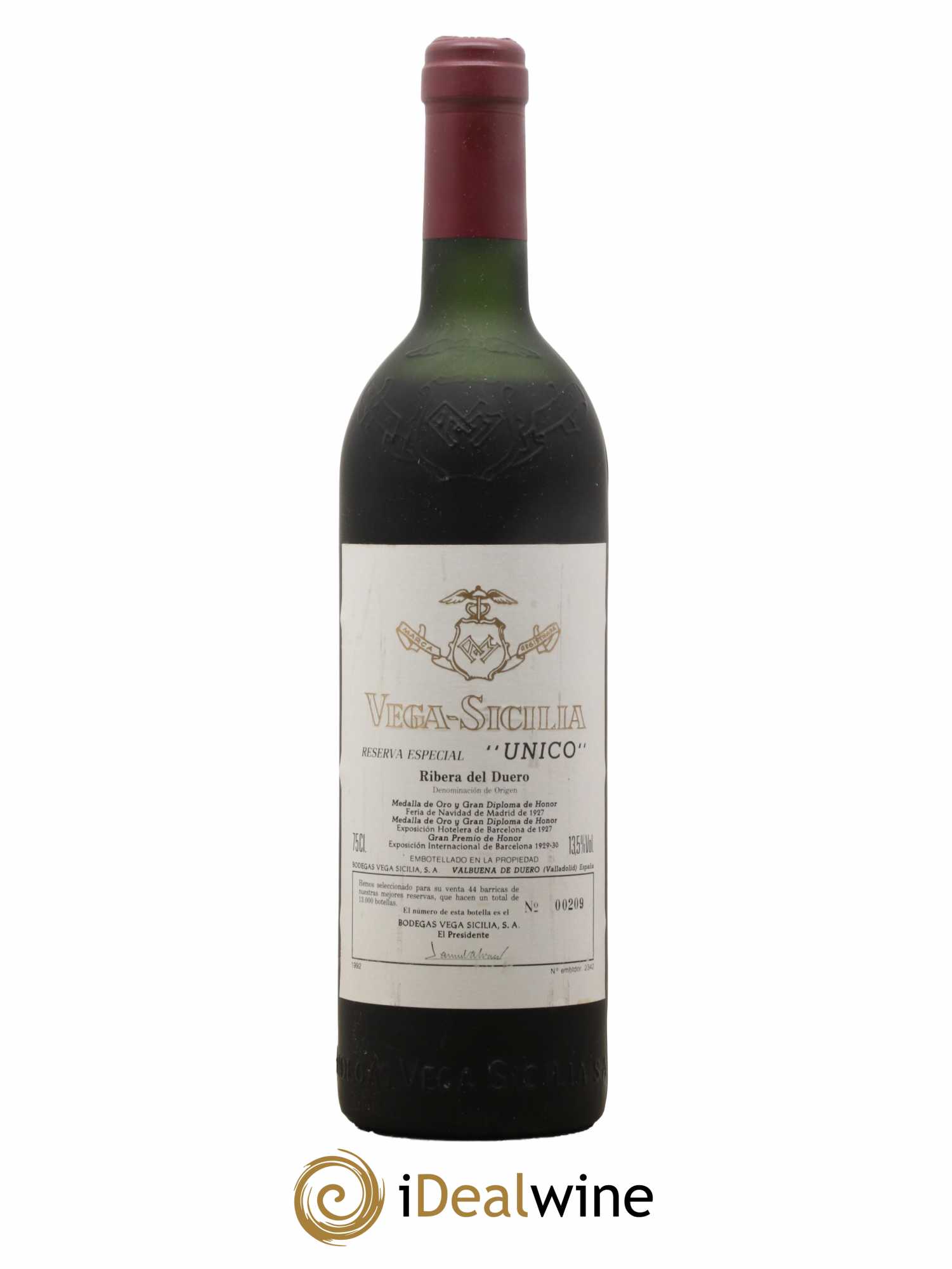 Ribera Del Duero Vega Sicilia Unico Reserva Especial Famille Alvarez - Lot de 1 bouteille - 0