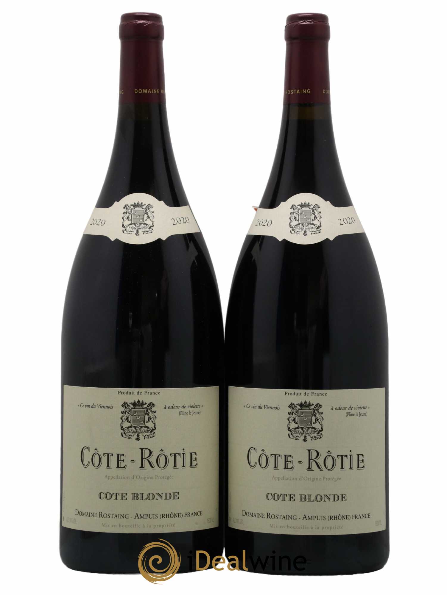 Côte-Rôtie Côte Blonde René Rostaing 2020 - Lot de 2 magnums - 0