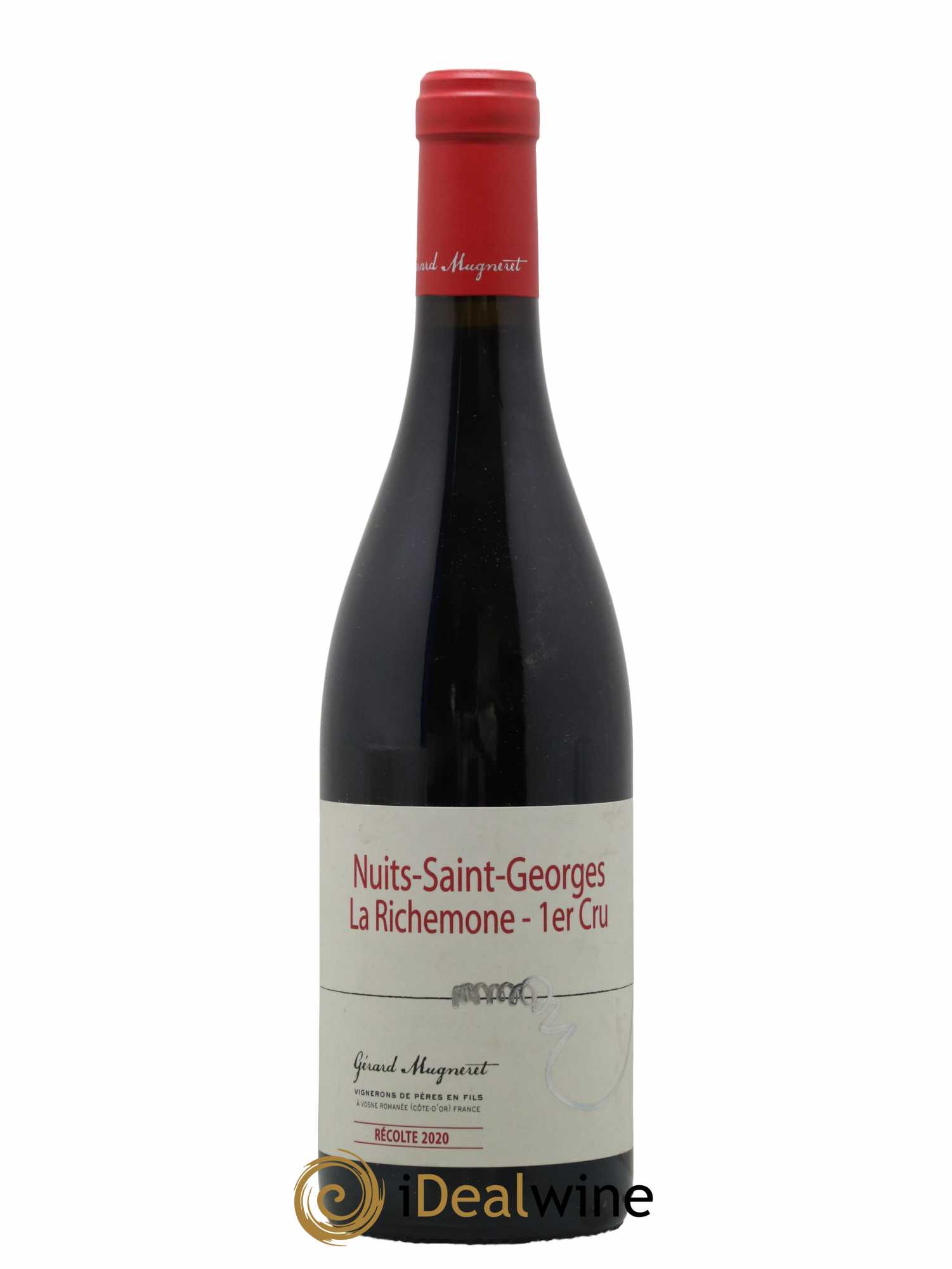 Nuits-Saint-Georges 1er Cru La Richemone Gérard Mugneret La Richemone Domaine Gerard Mugneret 2020 - Lot de 1 bouteille - 0