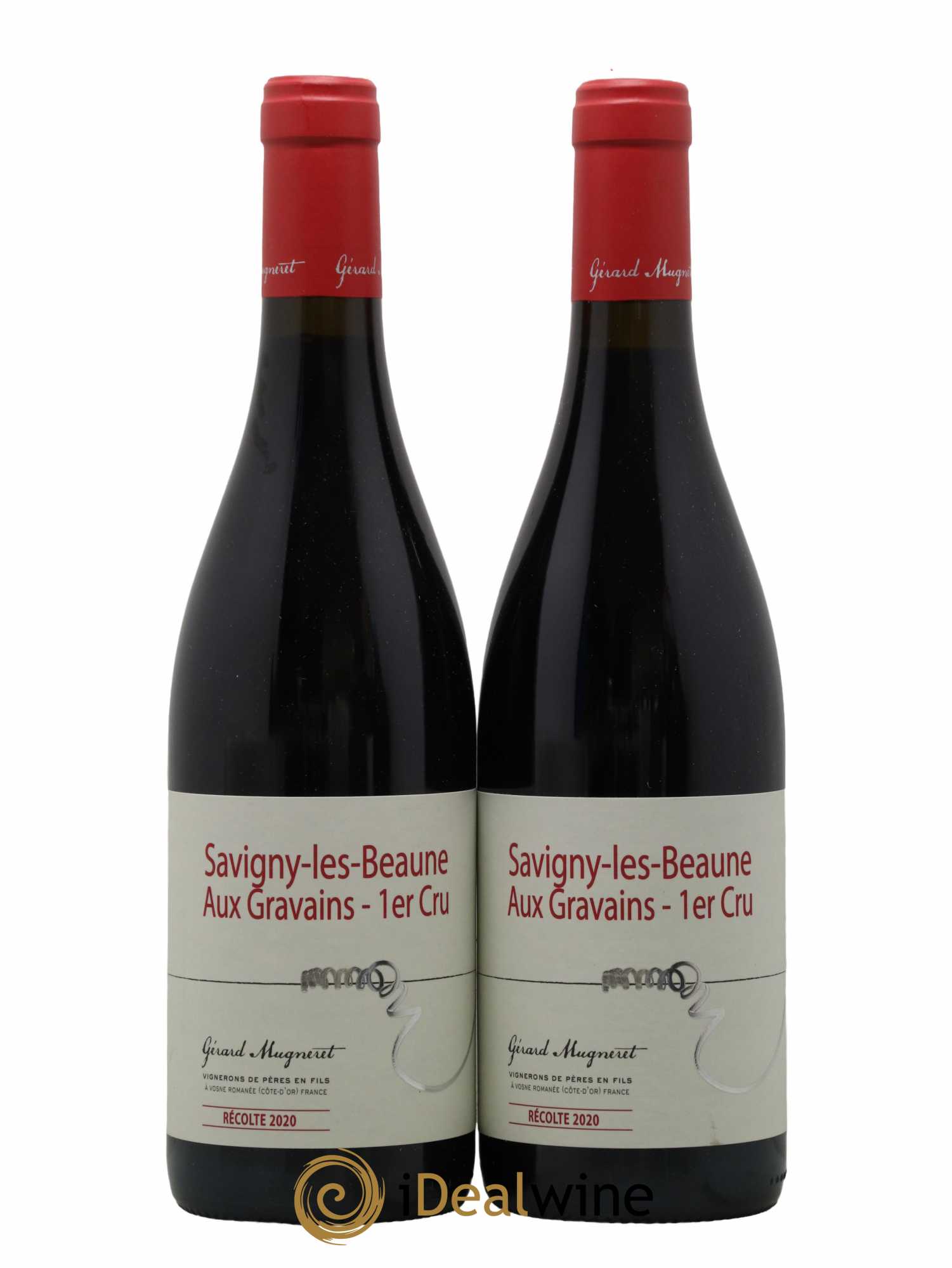 Savigny-lès-Beaune 1er Cru Aux Gravains Domaine Gerard Mugneret 2020 - Lot de 2 bouteilles - 0