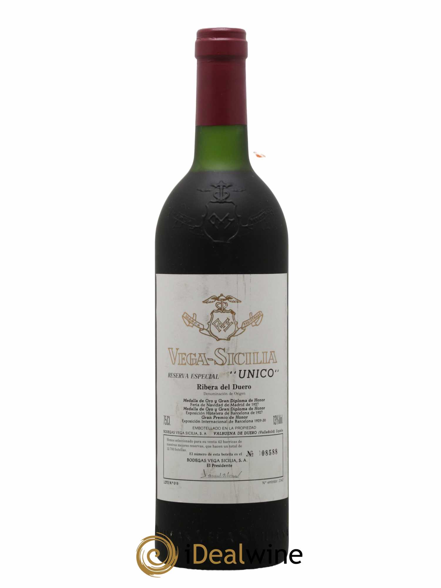 Ribera Del Duero Vega Sicilia Unico Reserva Especial Famille Alvarez - Lot de 1 bouteille - 0