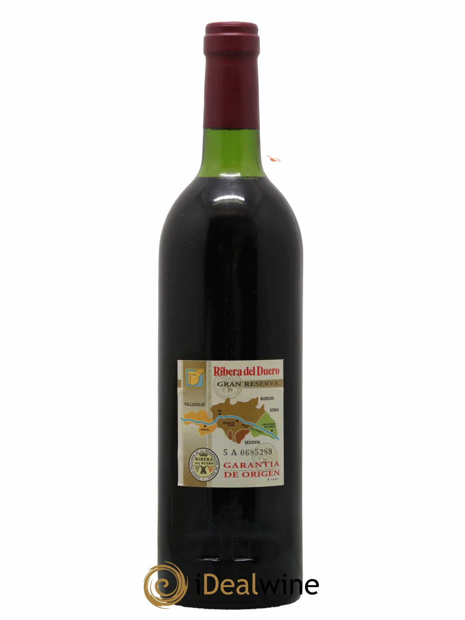 Ribera Del Duero DO Vega Sicilia Unico Famille Alvarez 1987 - Lot de 1 bouteille - 1