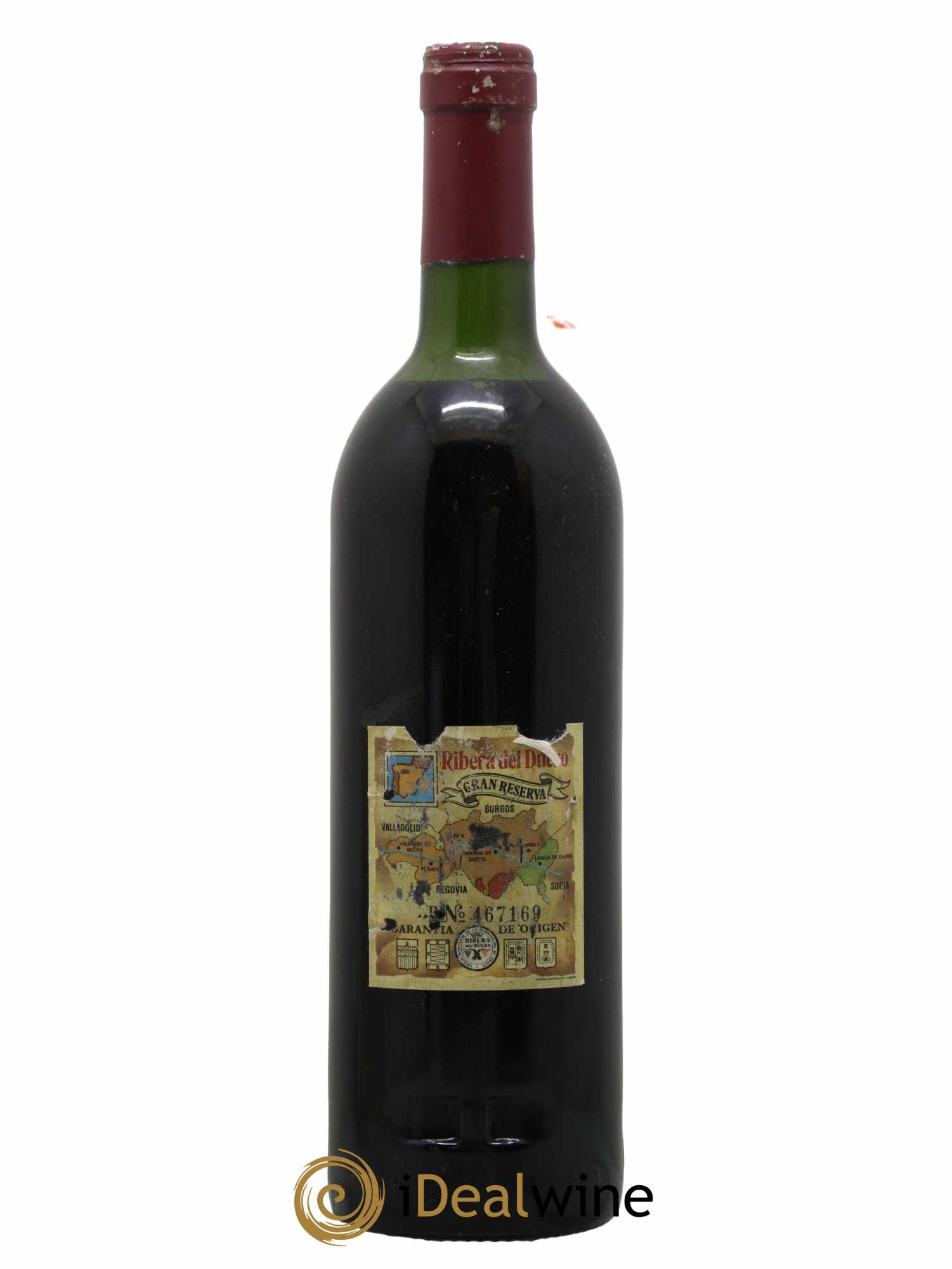 Ribera Del Duero DO Vega Sicilia Unico Famille Alvarez 1982 - Lot de 1 bouteille - 1