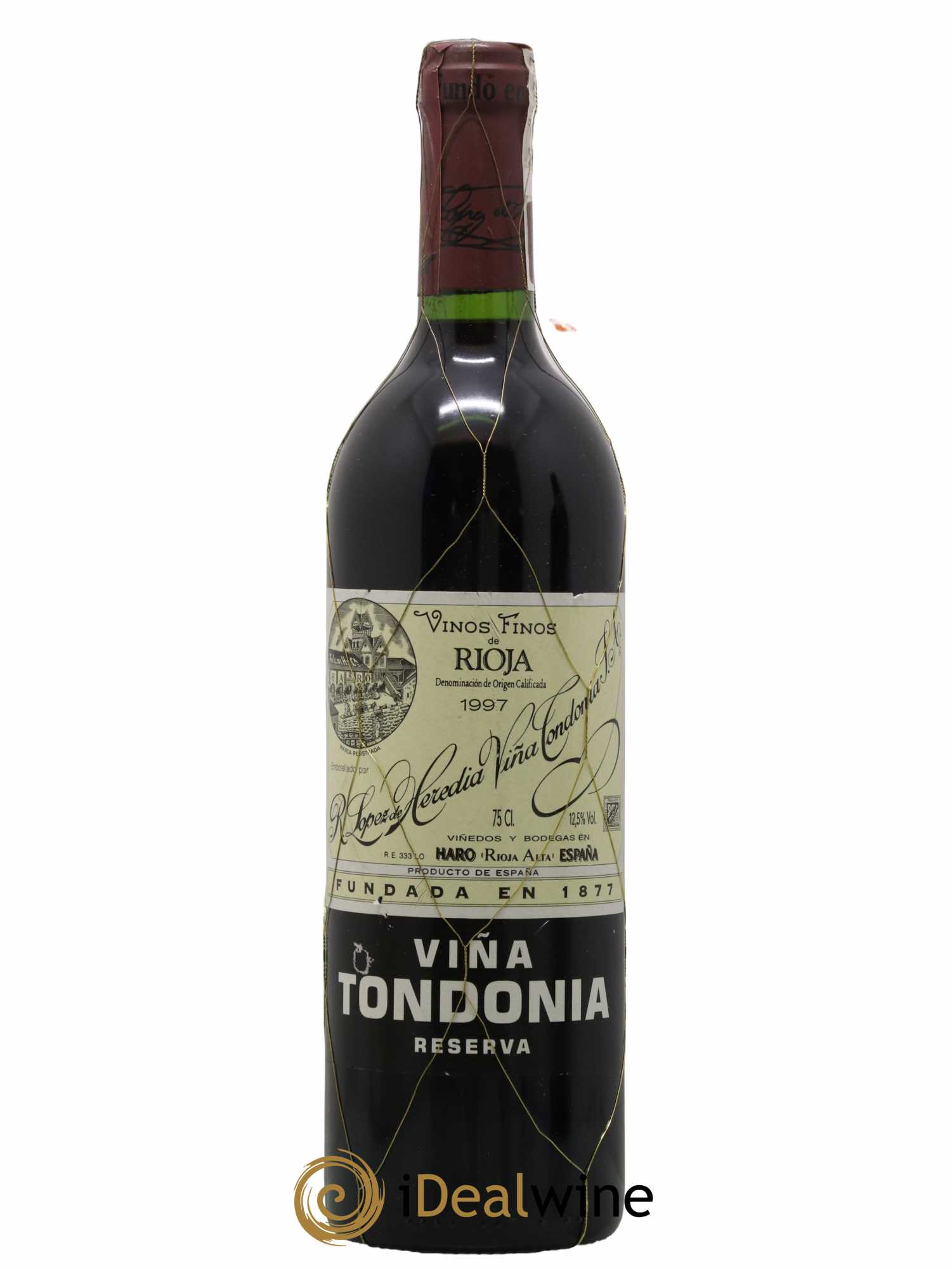 Rioja DOCA Reserva Vina Tondonia R. Lopez de Heredia 1997 - Lot de 1 bouteille - 0