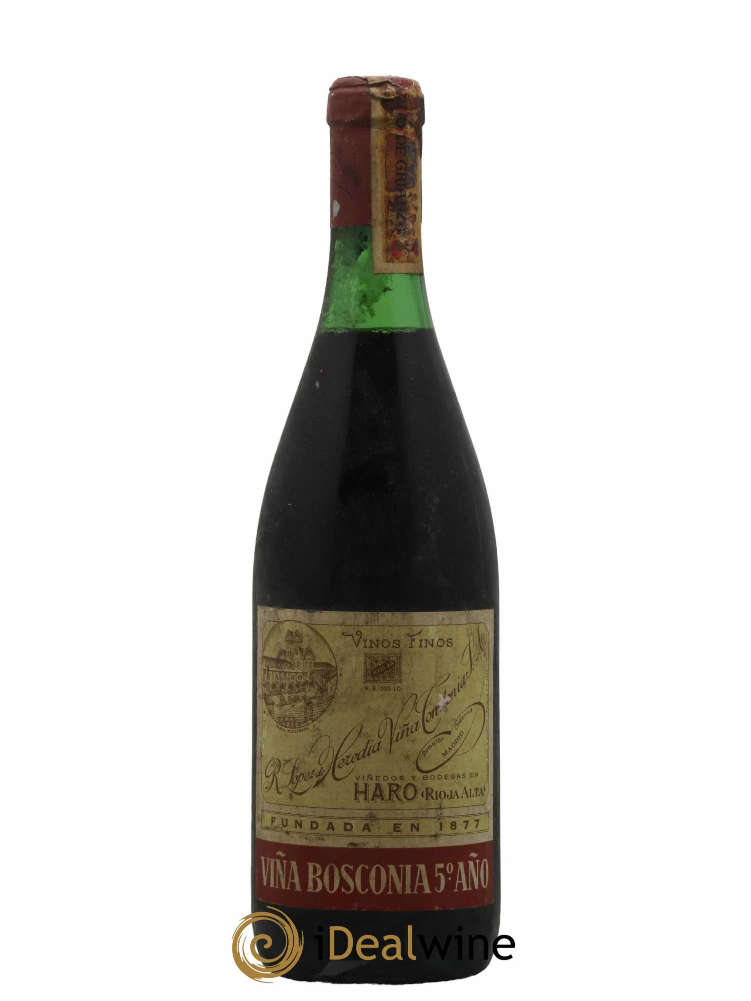 Espagne 5 anos Vina Bosconia - Lot de 1 bouteille - 0