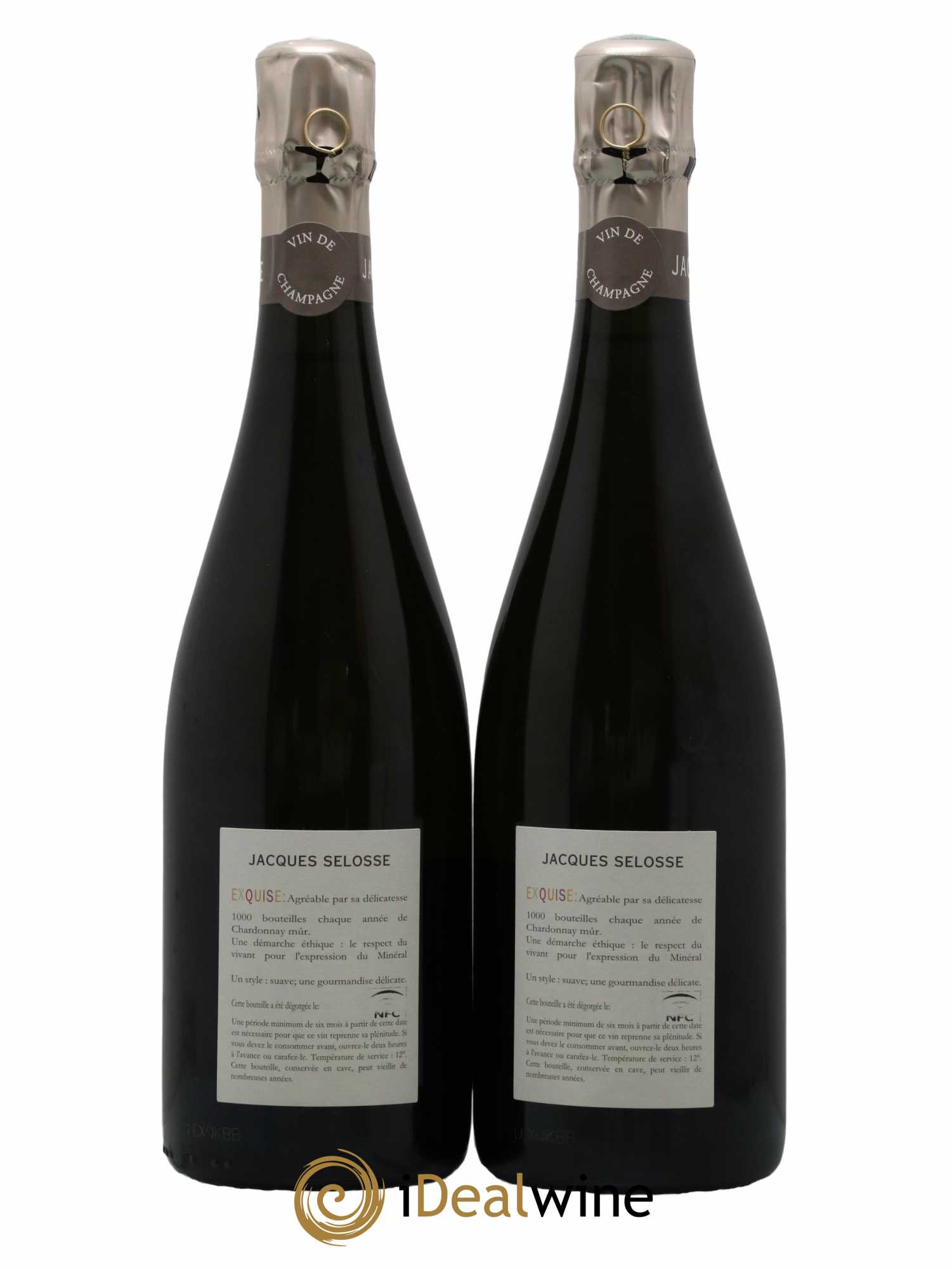 Exquise NV Jacques Selosse - Lot de 2 bouteilles - 1