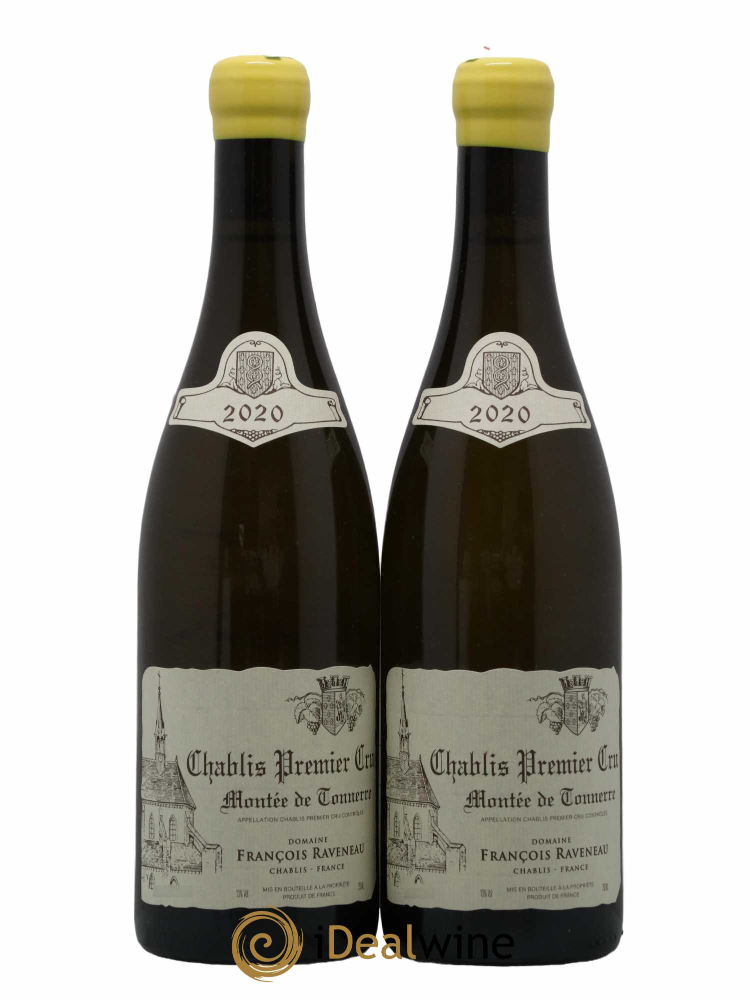 Chablis 1er Cru Montée de Tonnerre Raveneau (Domaine) 2020 - Lot de 2 bouteilles - 0