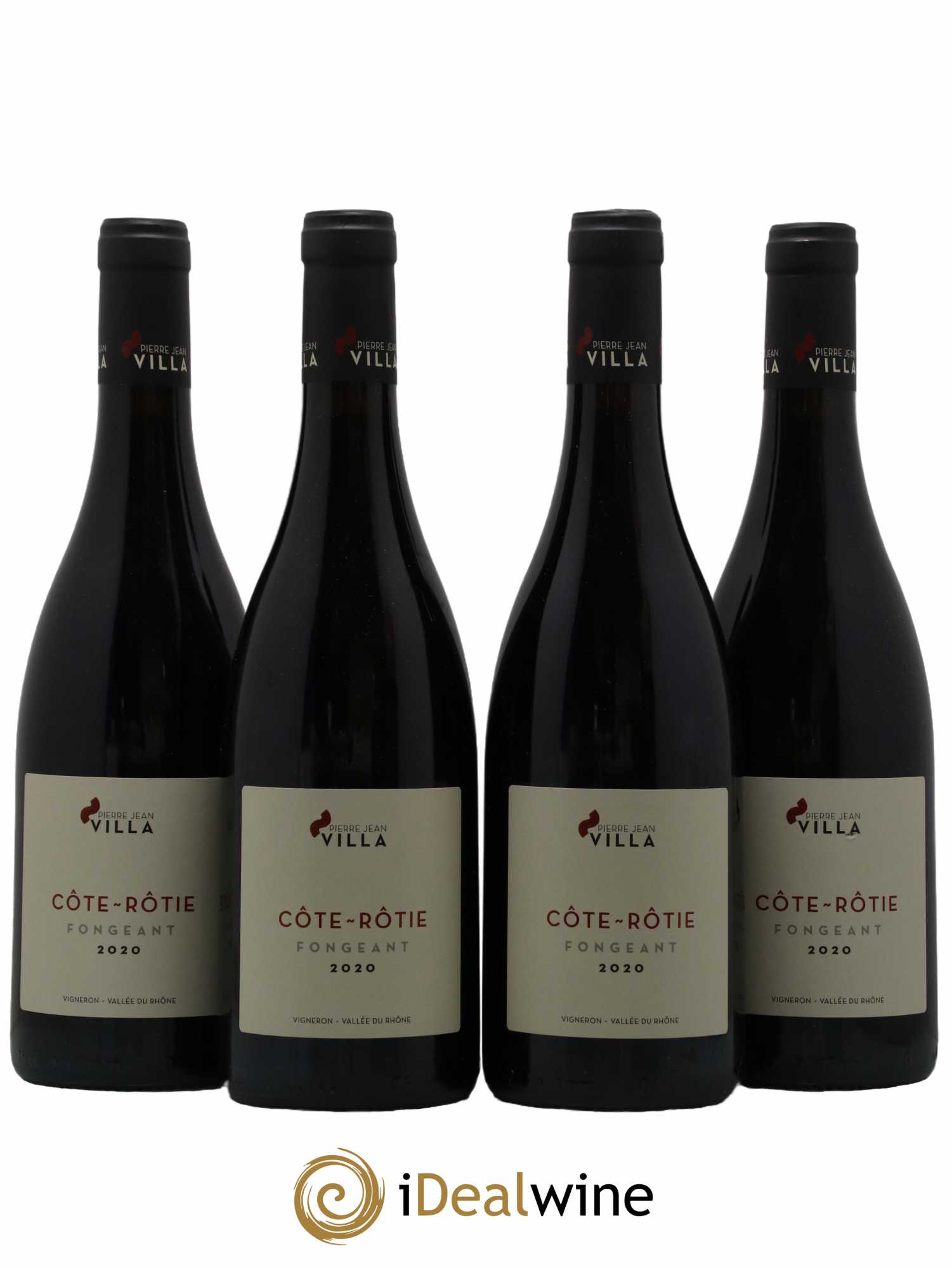 Côte-Rôtie Fongeant Pierre-Jean Villa 2020 - Lot de 4 bouteilles - 0
