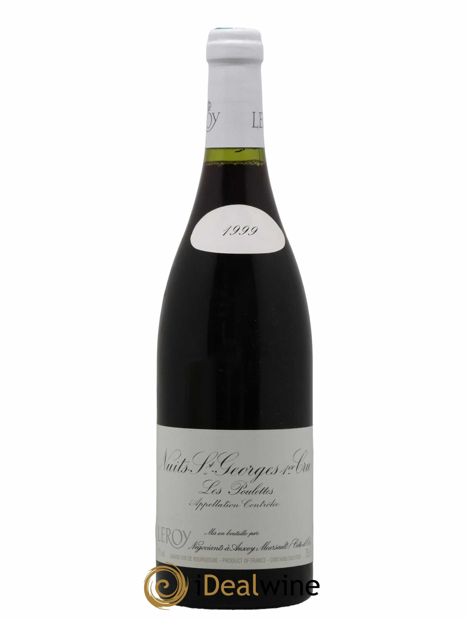 Nuits-Saint-Georges 1er Cru Les Poulettes Leroy SA 1999 - Lot de 1 bouteille - 0
