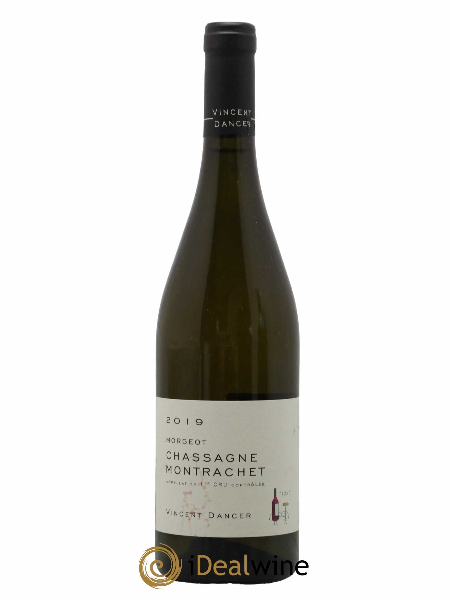 Chassagne-Montrachet 1er Cru Morgeot Vincent Dancer 2019 - Lot de 1 bouteille - 0