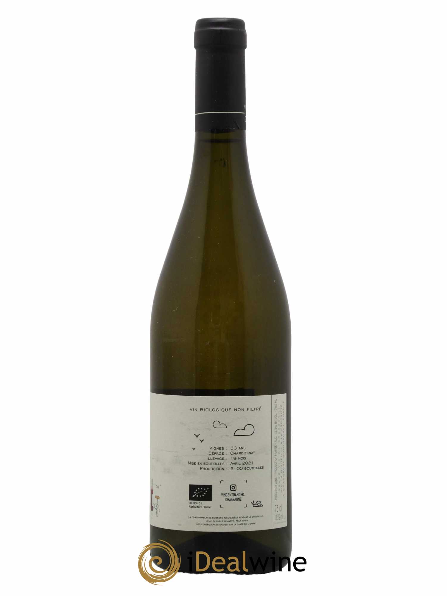 Meursault Les Corbins Vincent Dancer 2019 - Lotto di 1 bottiglia - 1