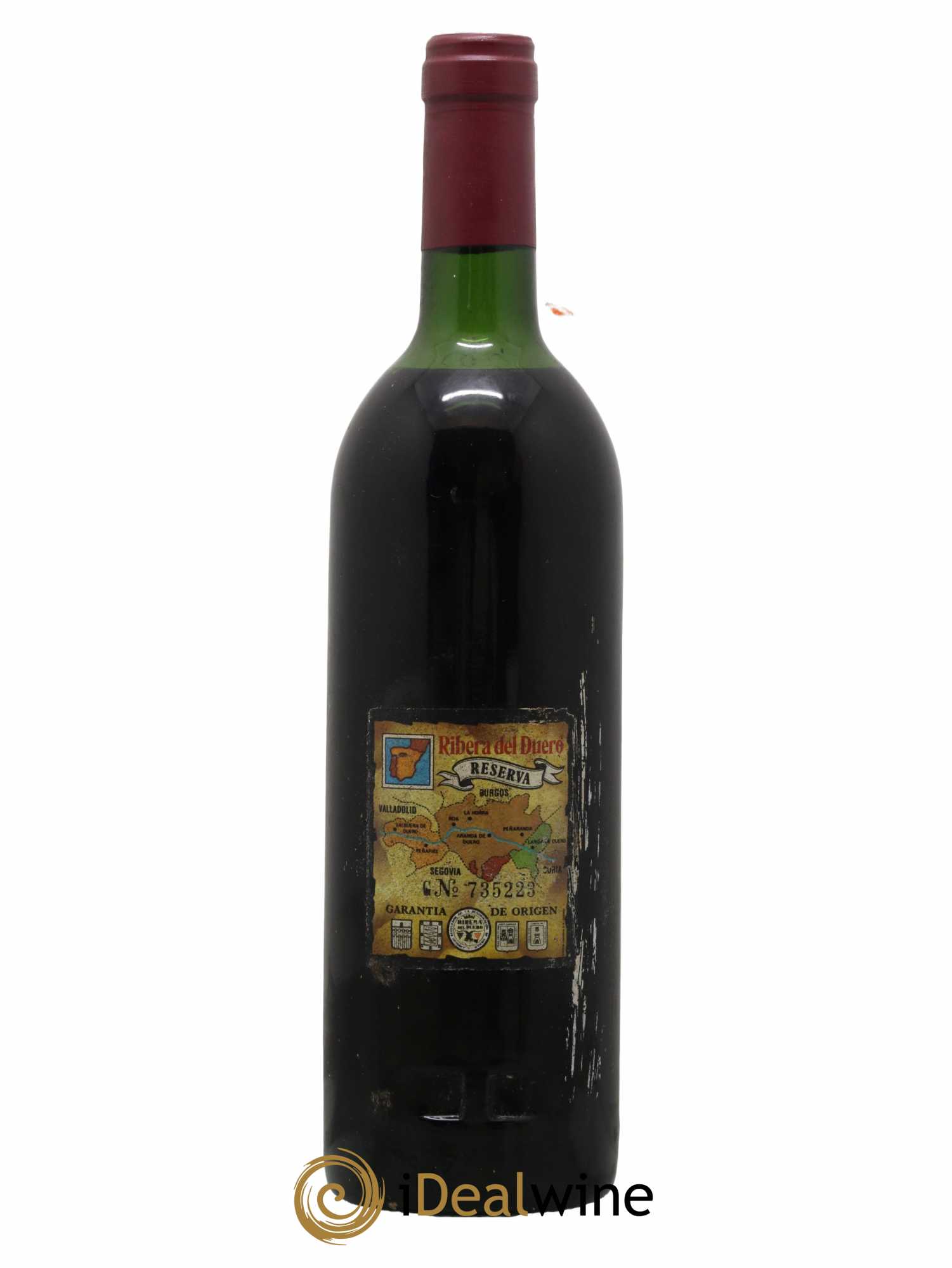 Ribera Del Duero DO Vega Sicilia Valbuena 5 ano Famille Alvarez 1986 - Lot de 1 bouteille - 1