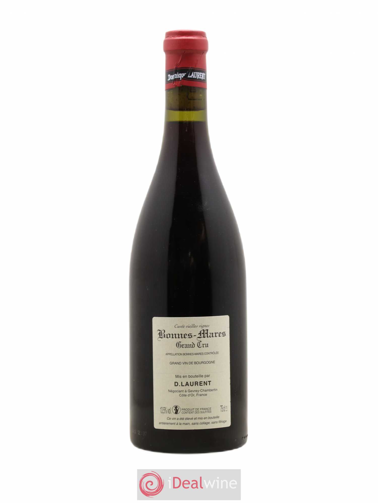Bonnes-Mares Grand Cru Grande Cuvée Vieilles Vignes Dominique Laurent 2014 - Lot de 1 bouteille - 1