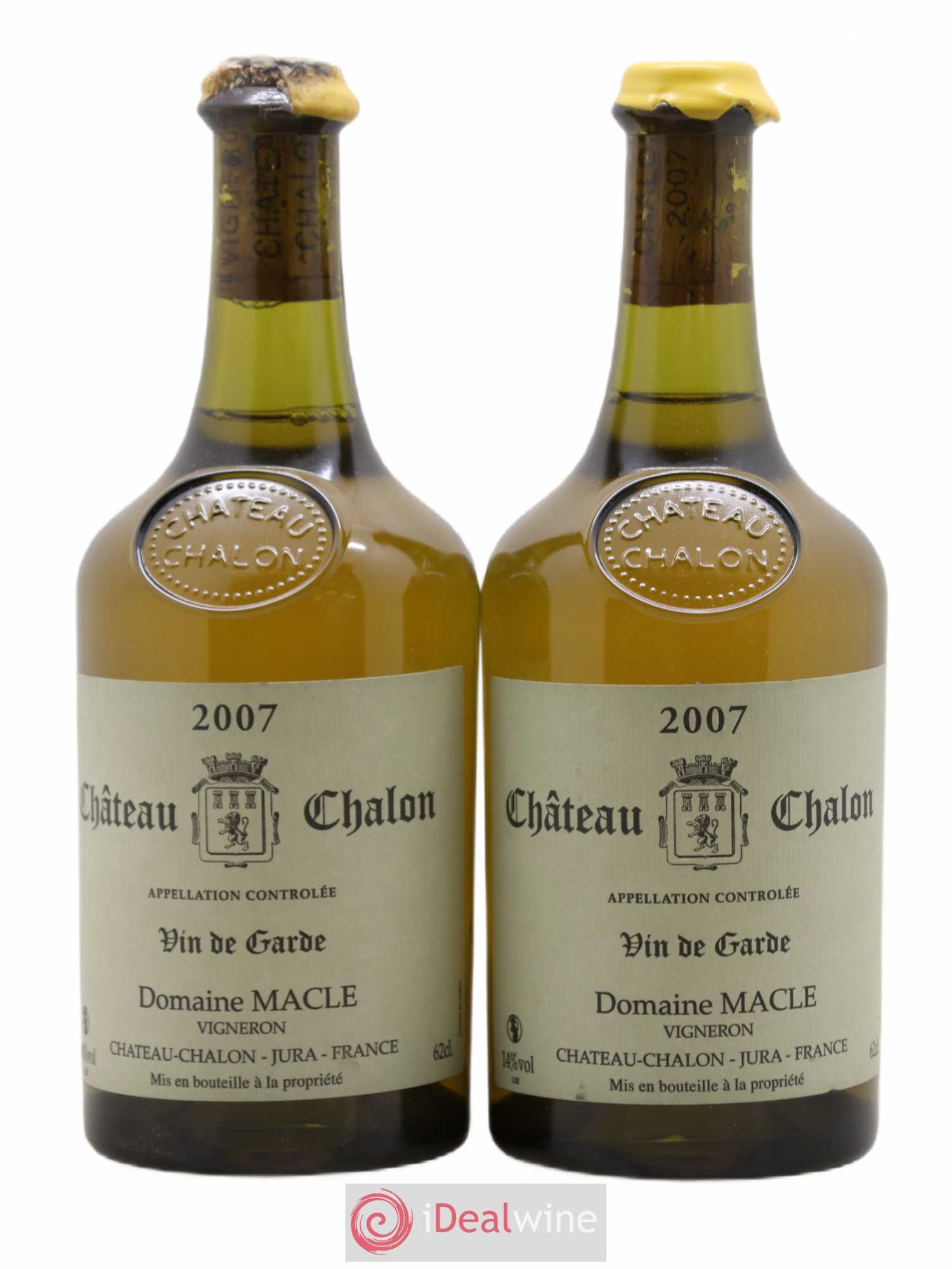 Château-Chalon Jean Macle 2007 - Lot de 2 bouteilles - 0