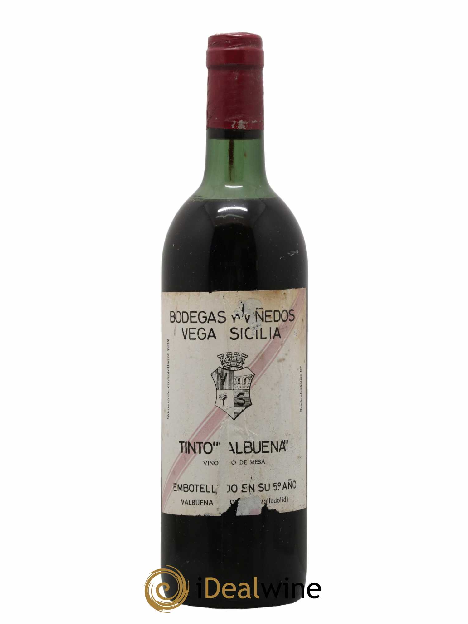 Ribera Del Duero DO Vega Sicilia Valbuena 5 ano Famille Alvarez - Lot de 1 bouteille - 0