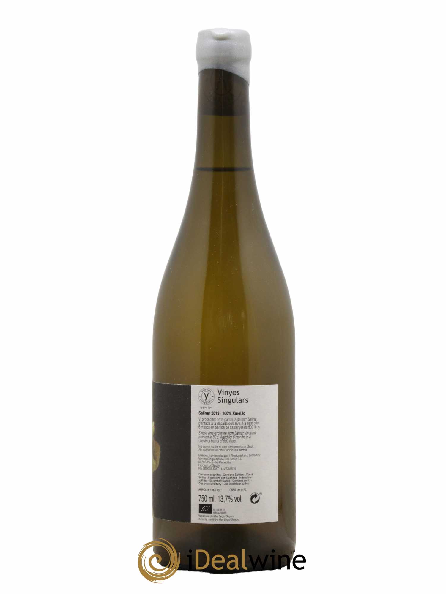 Penedes Salinar - Vinyes Singulars 2019 - Lot de 1 bouteille - 1