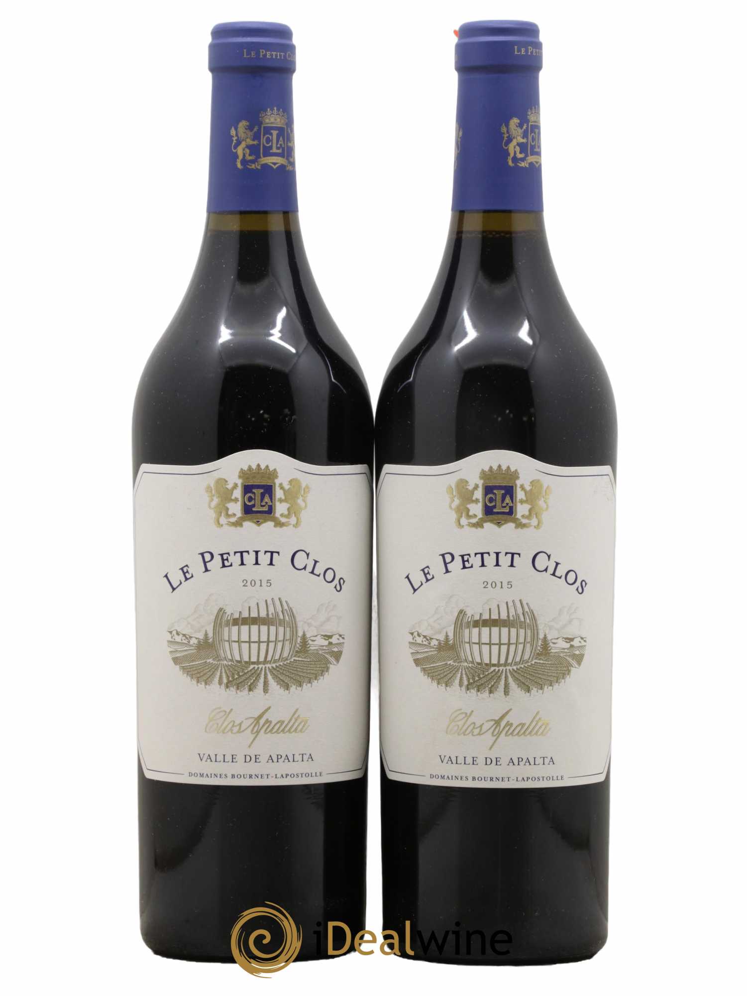 Chili Le Petit Clos - Clos Apalta 2015 - Lot de 2 bouteilles - 0