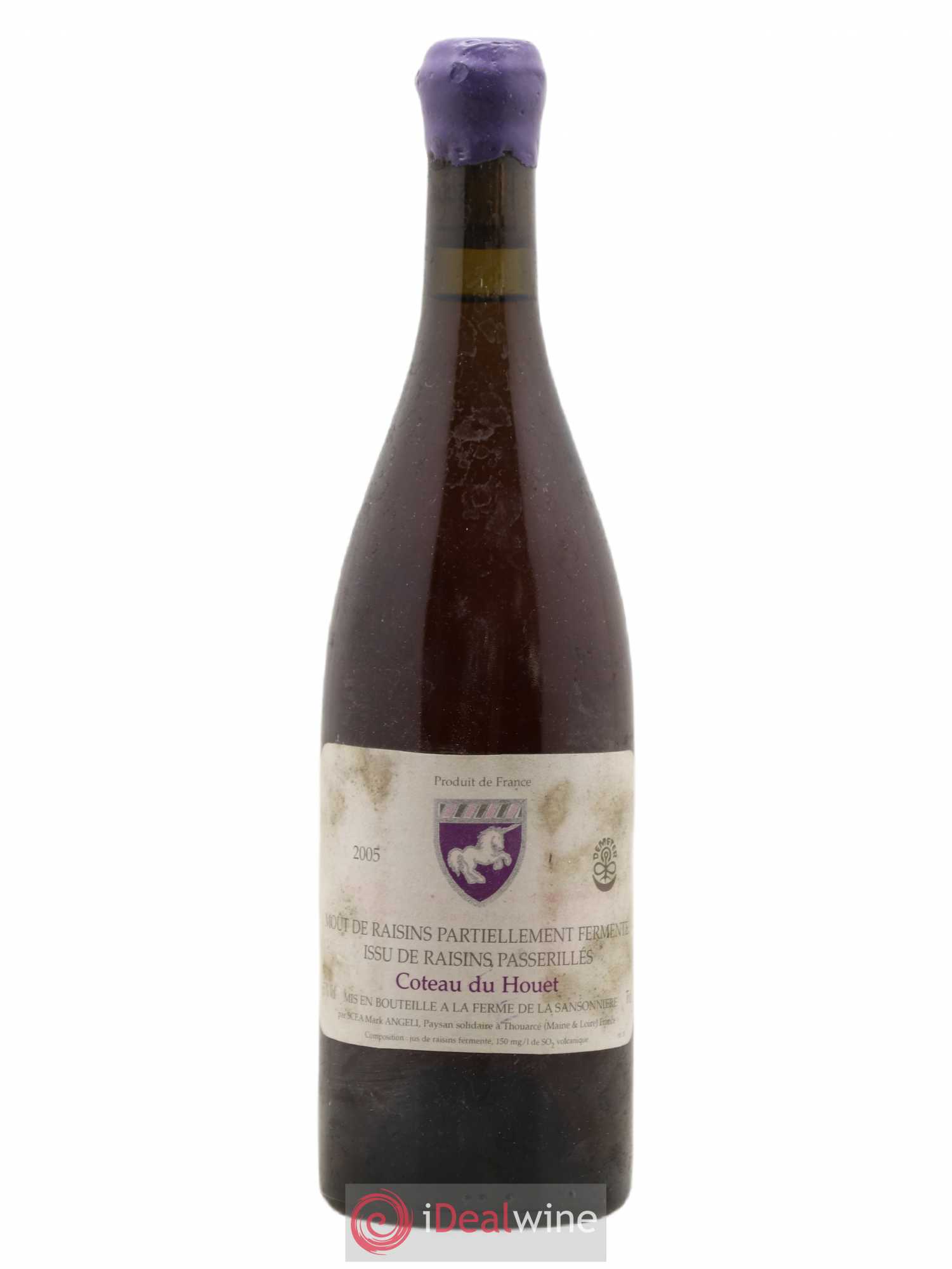 Moût de raisins partiellement fermenté issu de raisins passerillés Coteau du Houet Mark Angeli (Domaine) - Ferme de la Sansonnière 2005 - Posten von 1 Flasche - 0