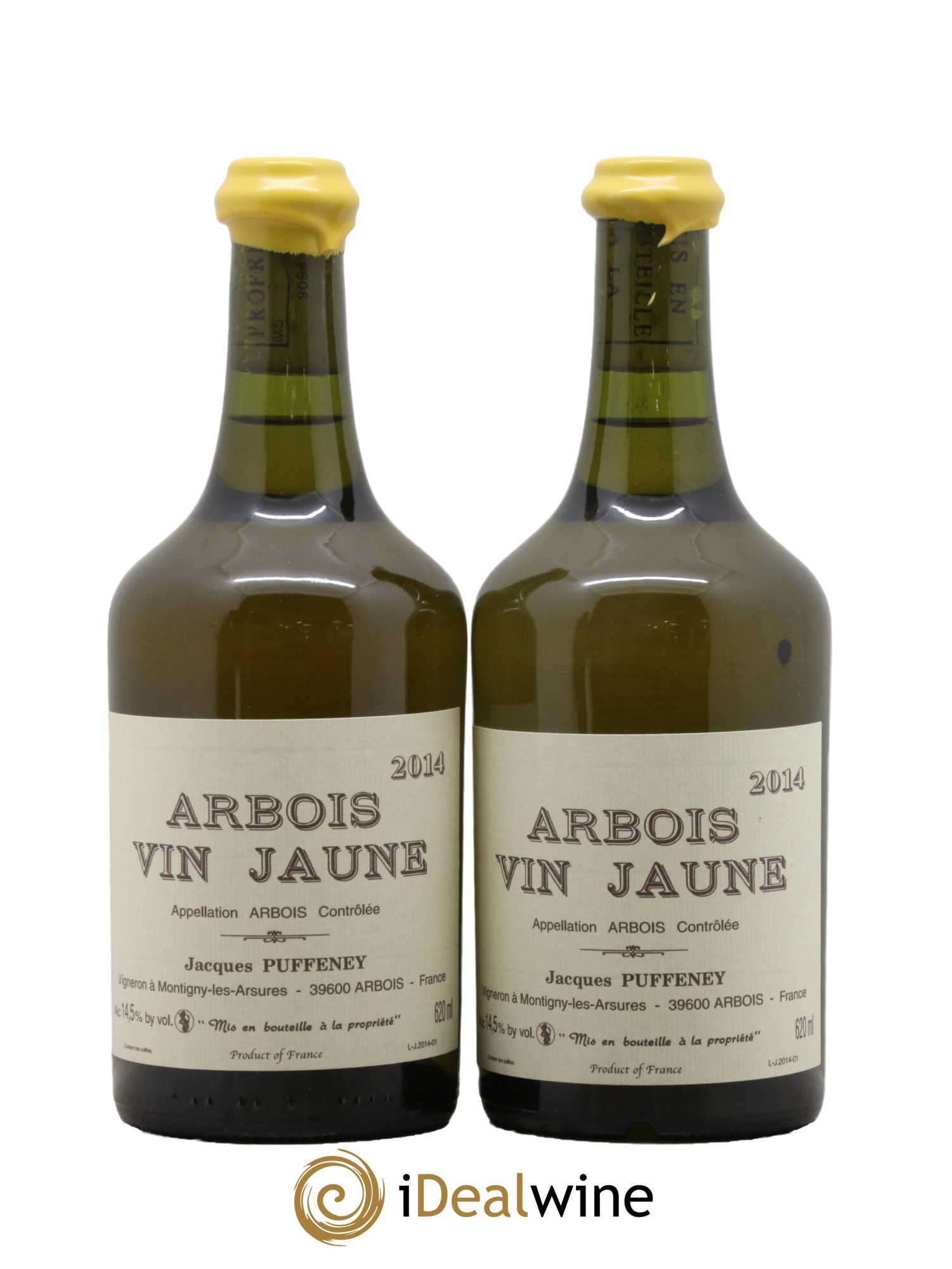 Arbois Vin Jaune Jacques Puffeney 2014 - Lotto di 2 bottiglie - 0