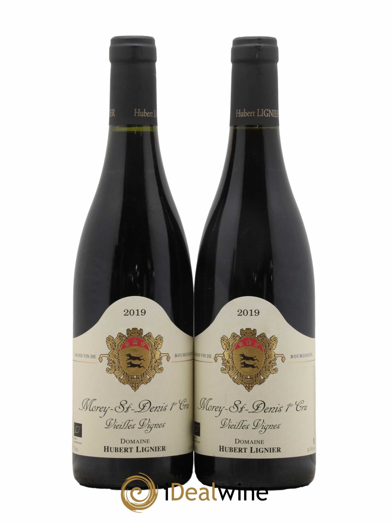 Morey Saint-Denis 1er Cru Vieilles Vignes Hubert Lignier (Domaine) 2019 - Lotto di 2 bottiglie - 0
