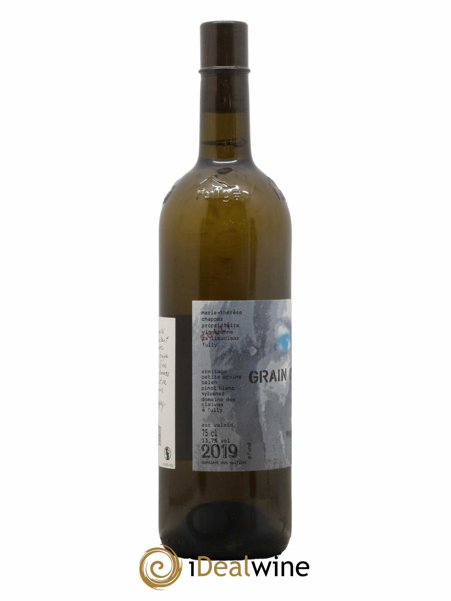 Valais Grain Cinq Marie-Thérèse Chappaz - Domaine Des Claives  2019 - Lot de 1 bouteille - 1