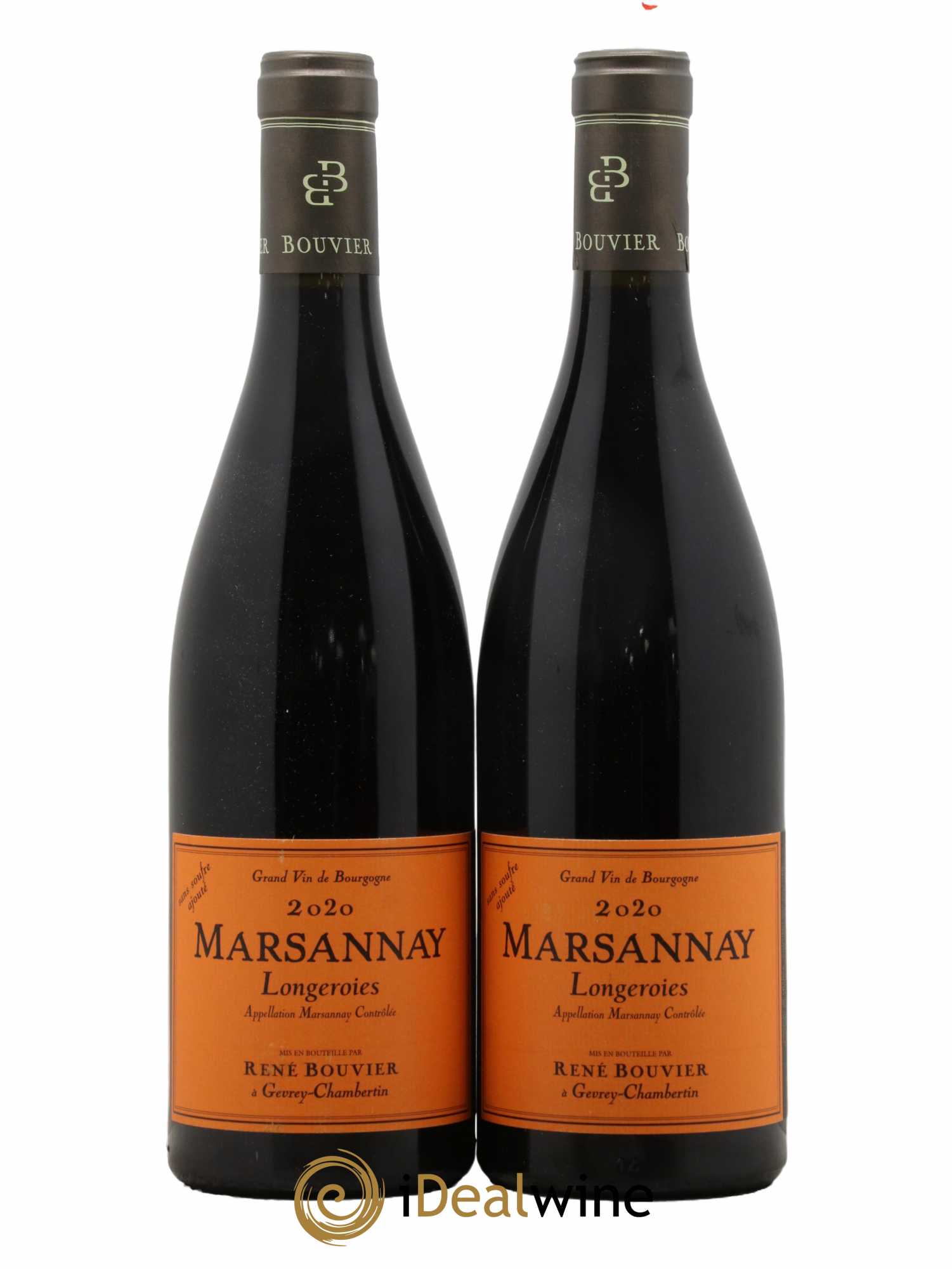 Marsannay Les Longeroies René Bouvier (Domaine) 2020 - Lot de 2 bouteilles - 0