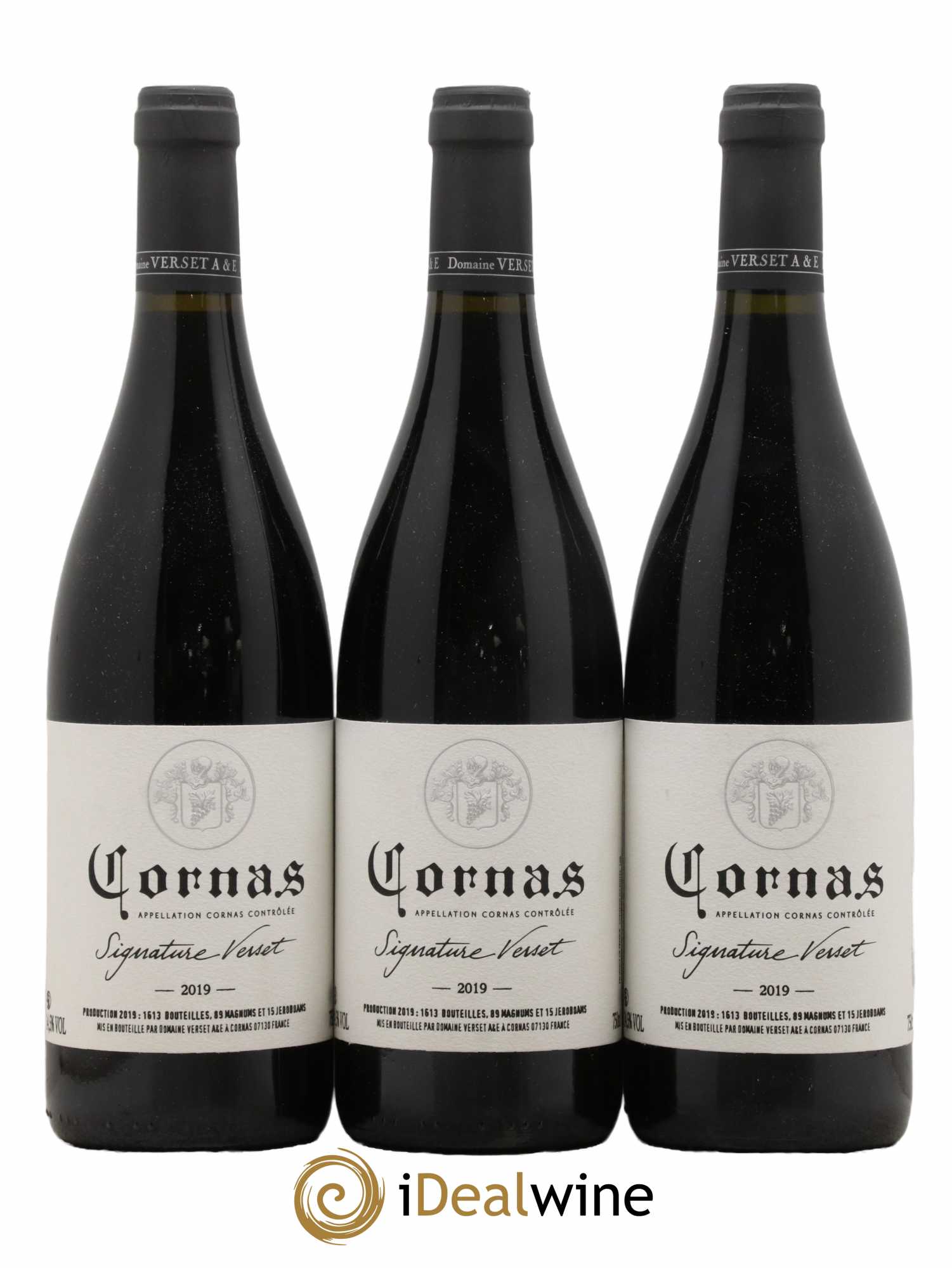 Cornas Alain Verset Signature Verset 2019 - Lot de 3 bouteilles - 0