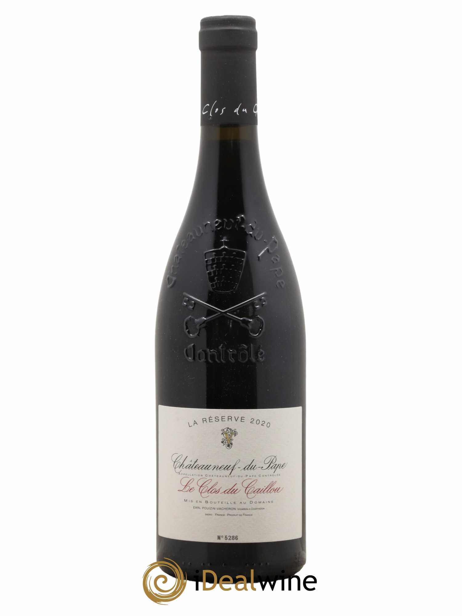 Châteauneuf-du-Pape Domaine Le Clos du Caillou Réserve Sylvie Vacheron 2020 - Lot de 1 bouteille - 0
