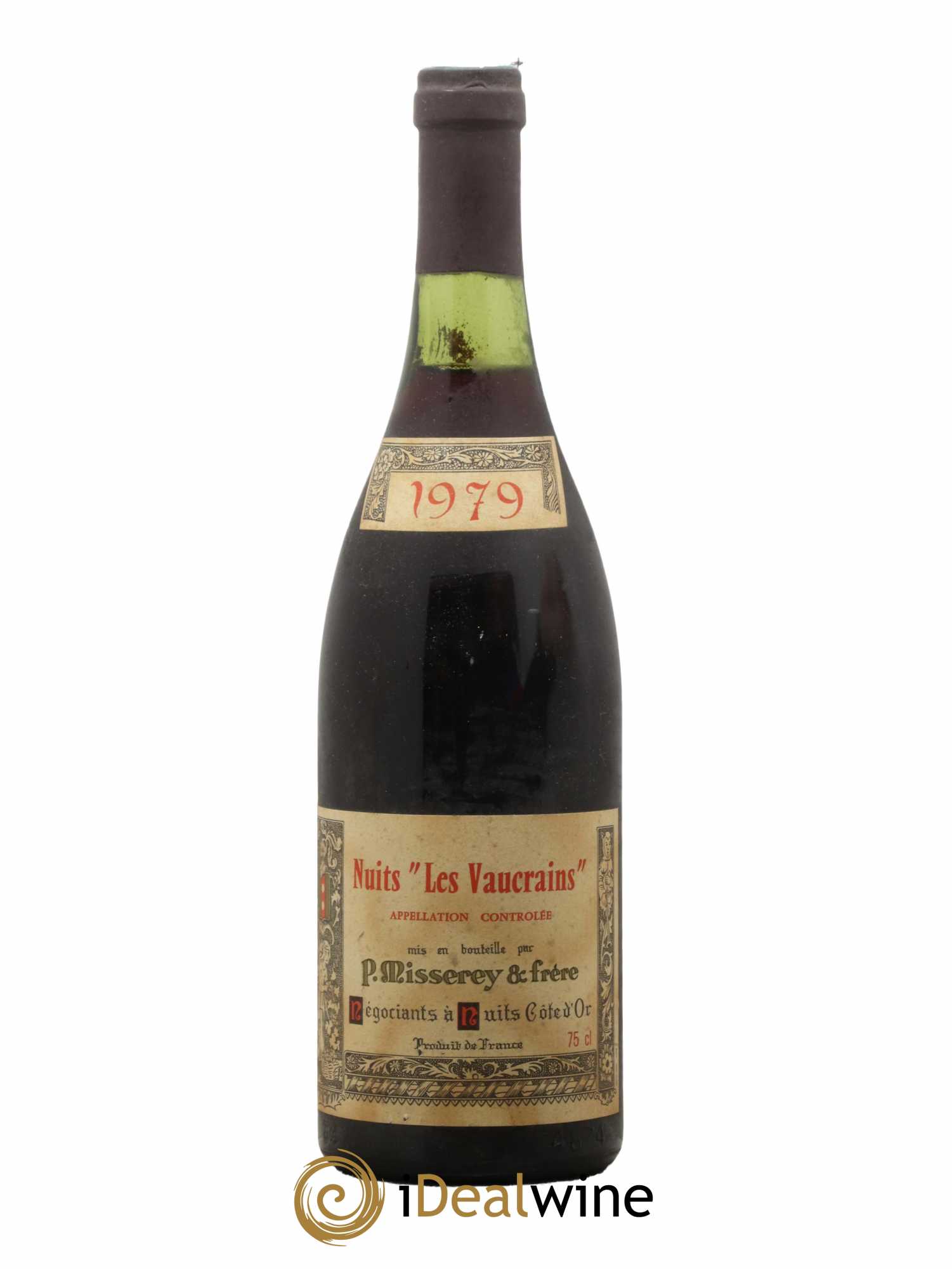 Nuits-Saint-Georges Les Vaucrains Misserey 1979 - Lot de 1 bouteille - 0