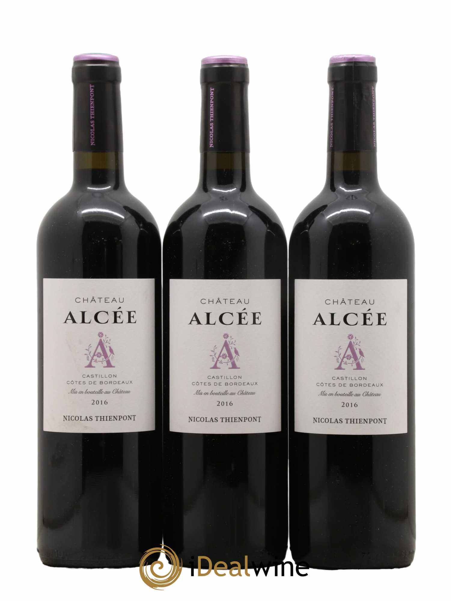 Château Alcée 2016 - Lot de 3 bouteilles - 0
