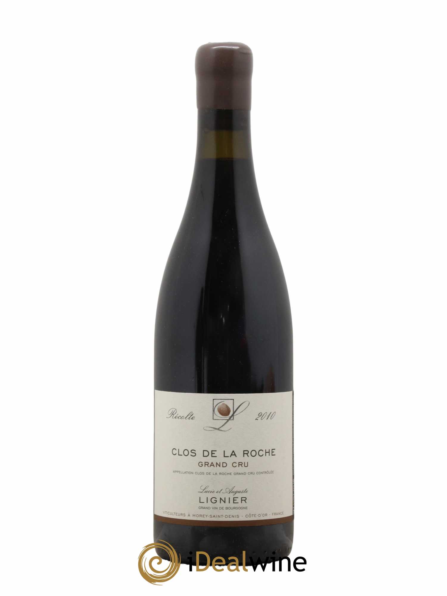 Clos de la Roche Grand Cru Lucie et Auguste Lignier 2010 - Lot de 1 bouteille - 0