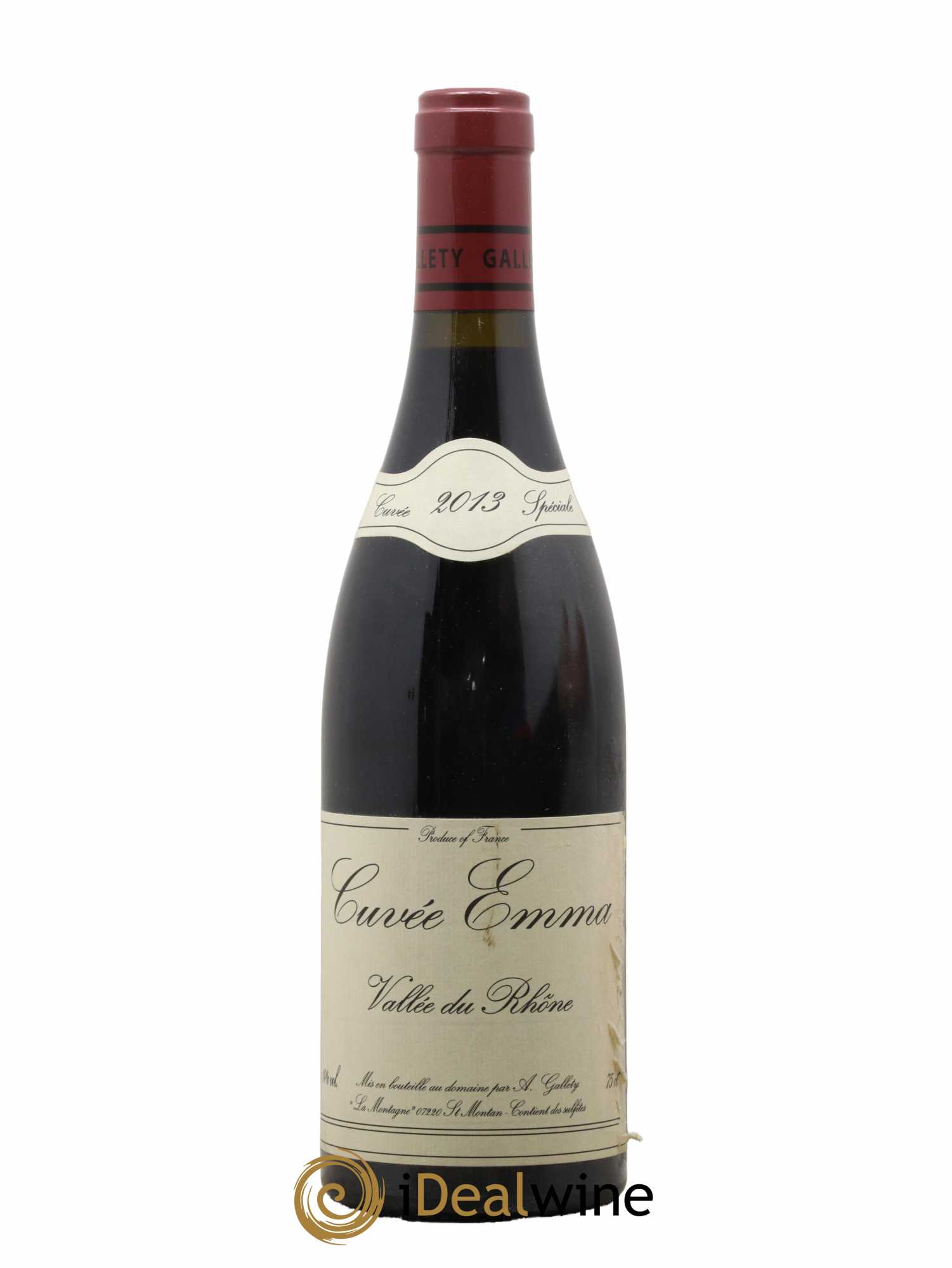 Côtes du Vivarais Cuvée Emma Gallety (Domaine) 2013 - Lot de 1 bouteille - 0