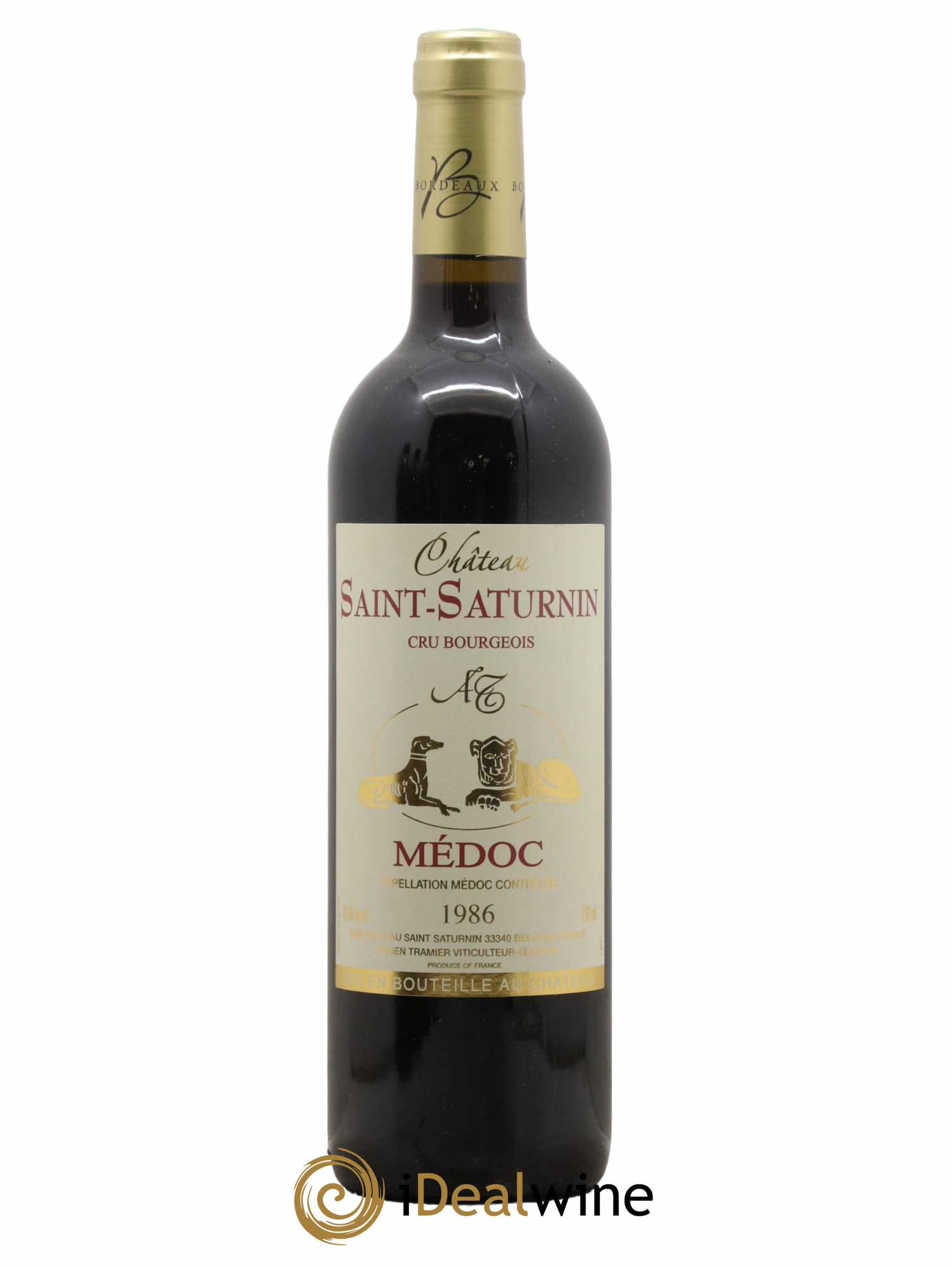 Médoc Château St Saturnin 1986 - Lot de 1 bouteille - 0