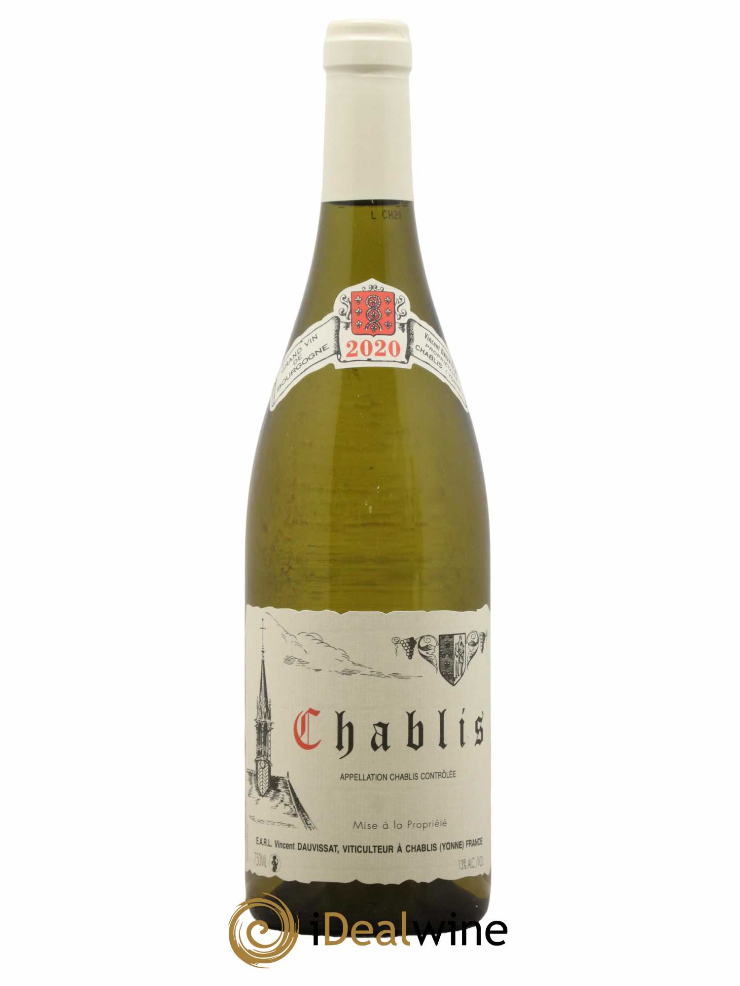 Chablis Vincent Dauvissat (Domaine) 2020 - Lot de 1 bouteille - 0