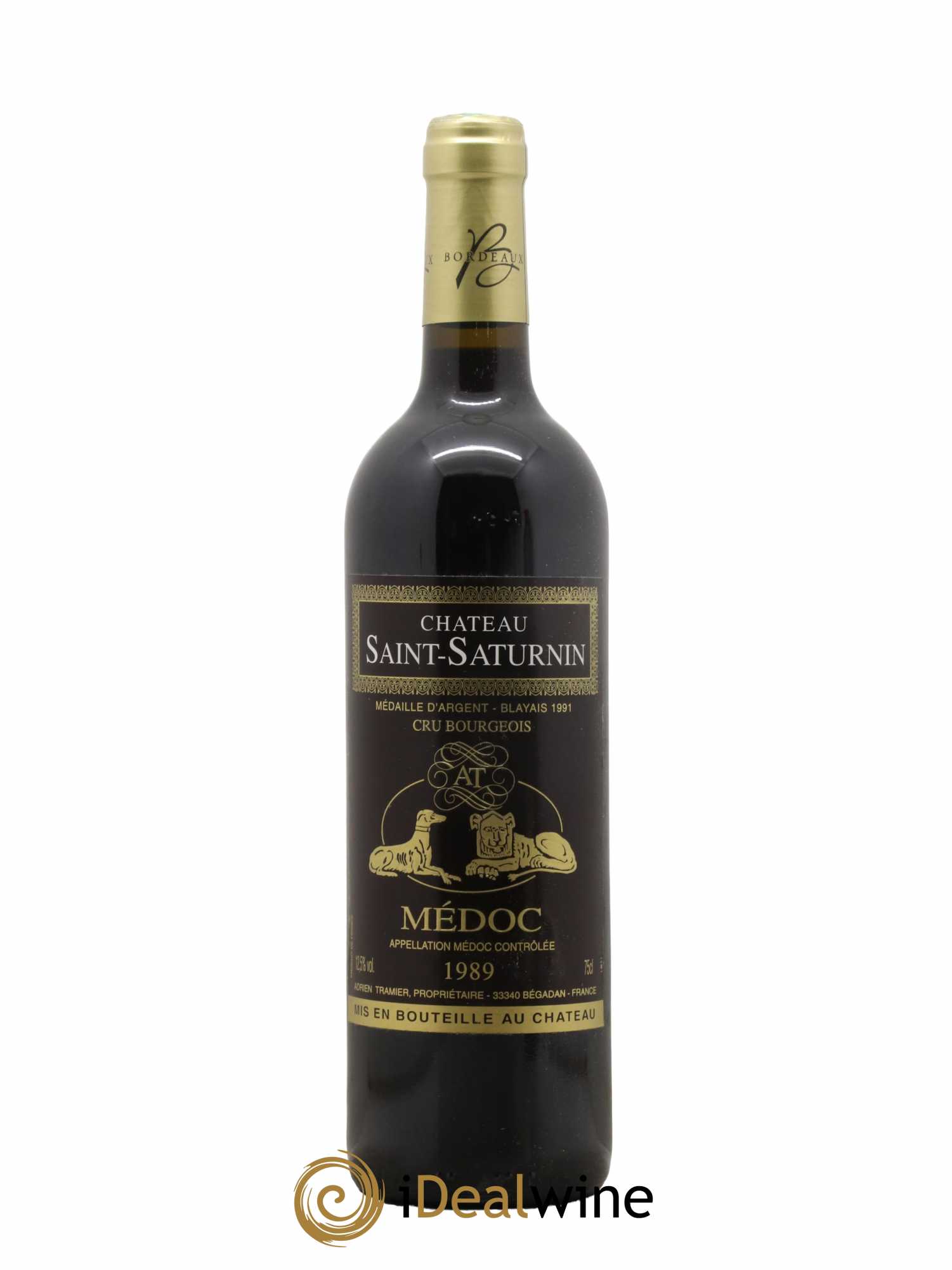 Médoc Château St Saturnin 1989 - Lot de 1 bouteille - 0