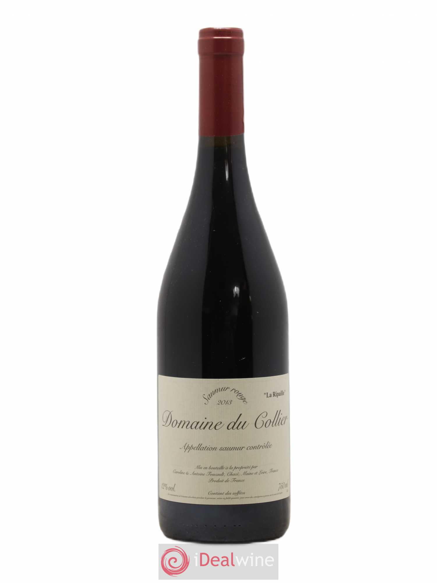 Saumur La Ripaille Domaine du Collier 2013 - Lot de 1 bouteille - 0