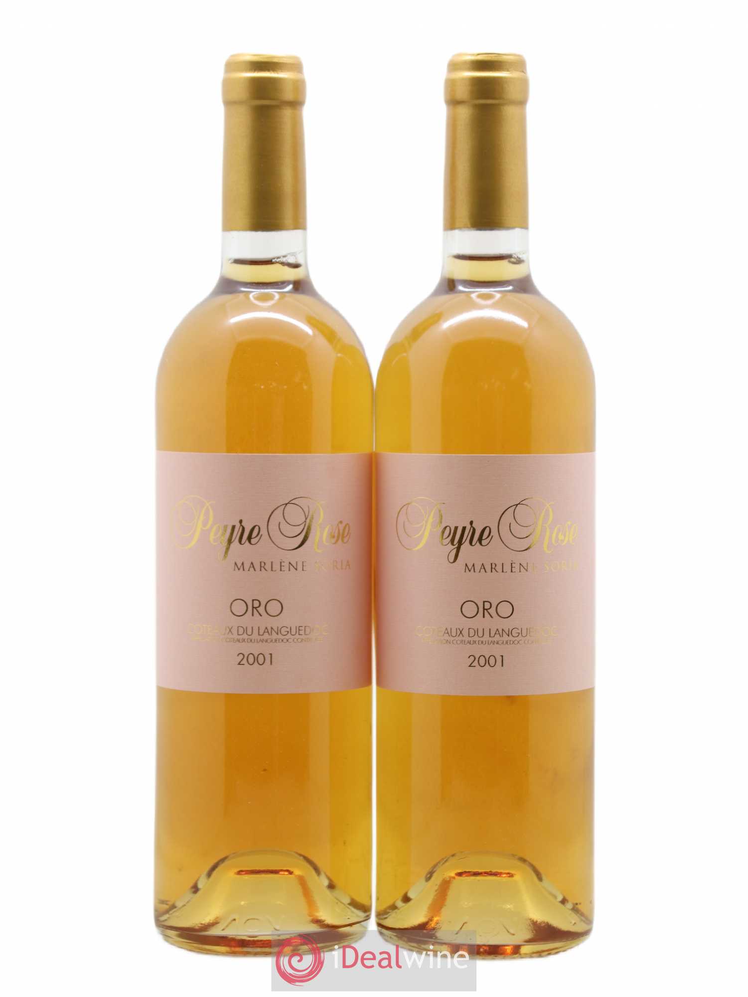 Coteaux du Languedoc Peyre Rose Oro Marlène Soria 2001 - Lot de 2 bouteilles - 0
