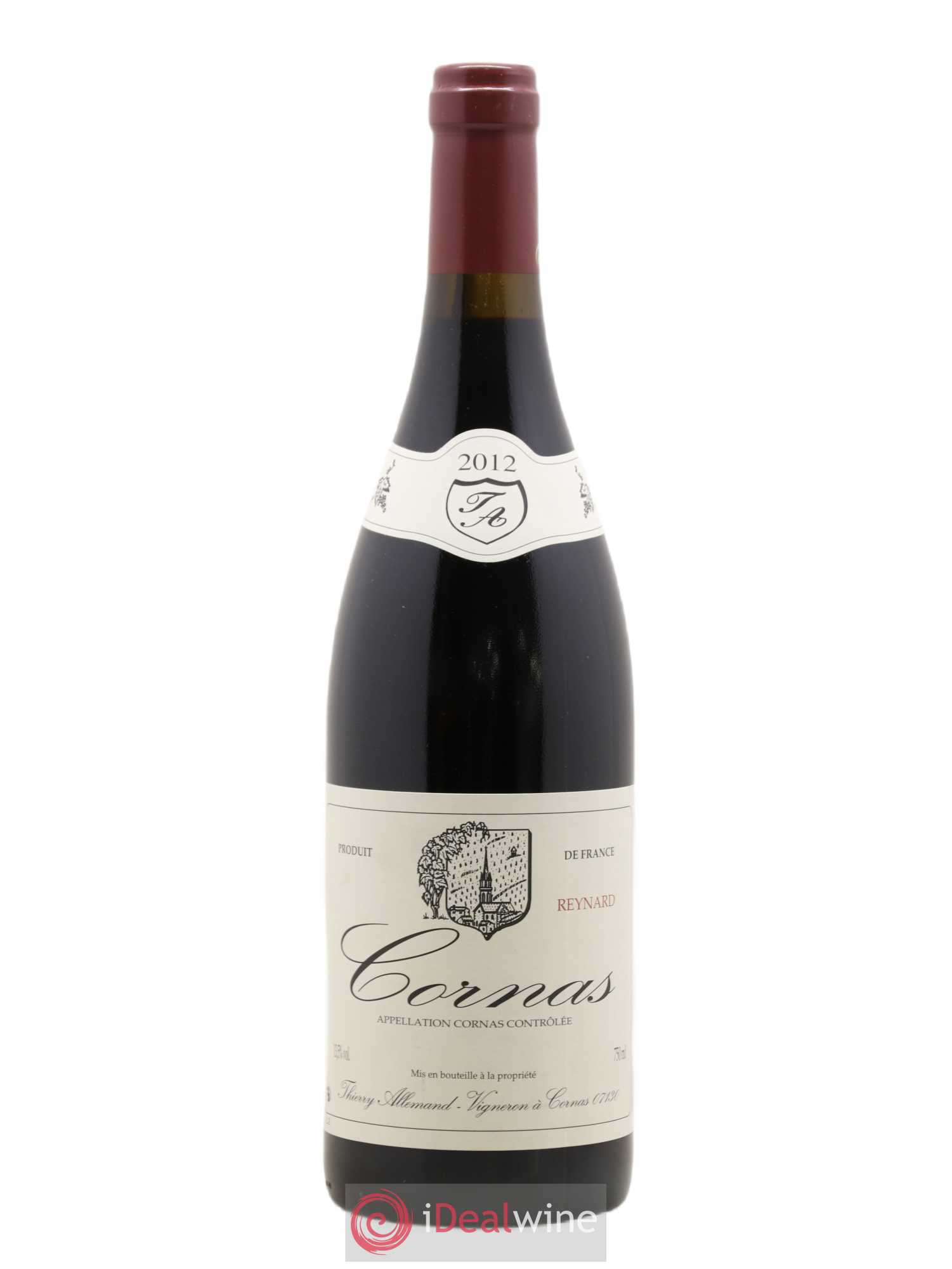 Cornas Reynard Thierry Allemand 2012 - Lot de 1 bouteille - 0