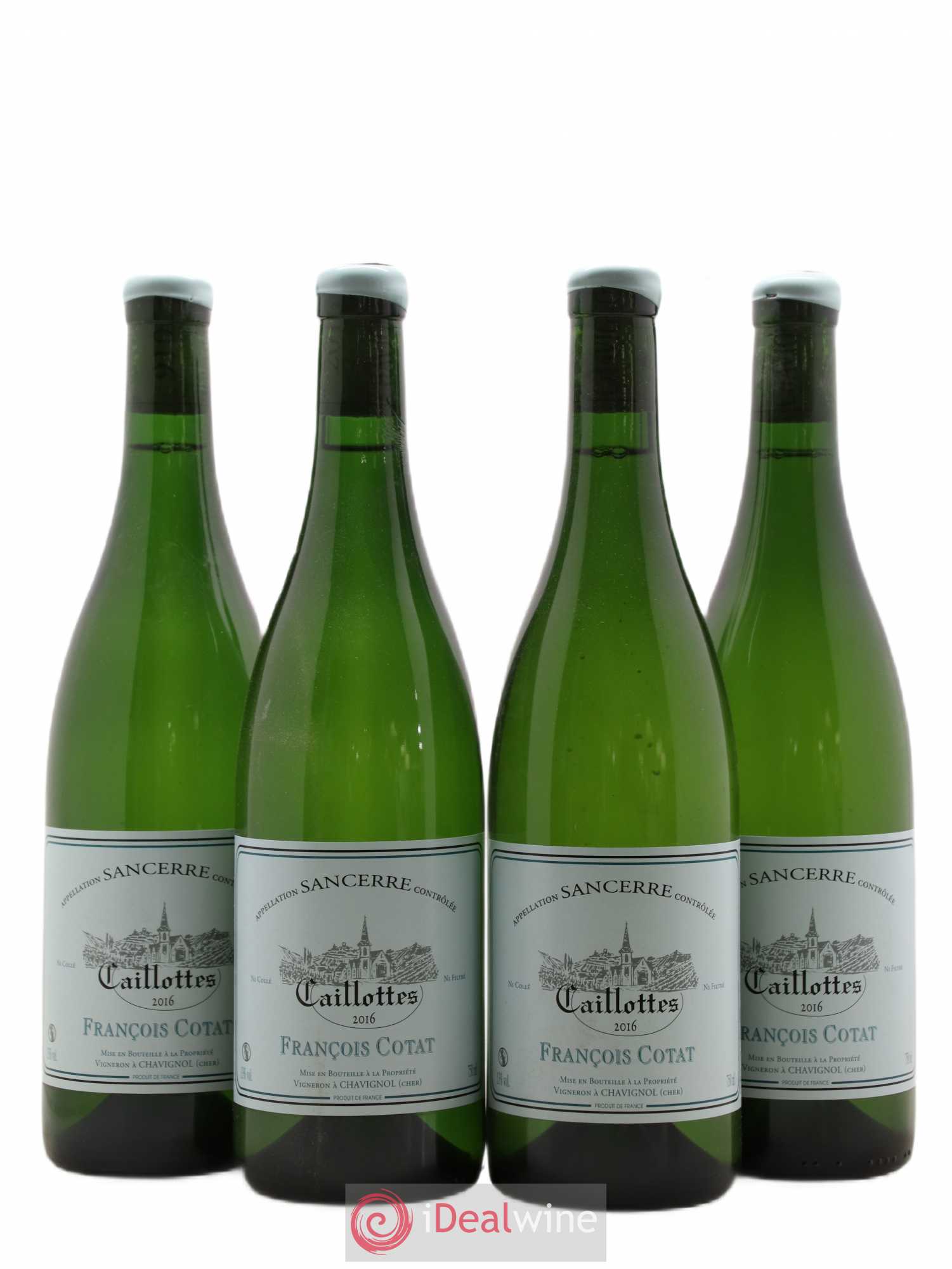 Sancerre Les Caillottes François Cotat 2016 - Posten von 4 Flaschen - 0