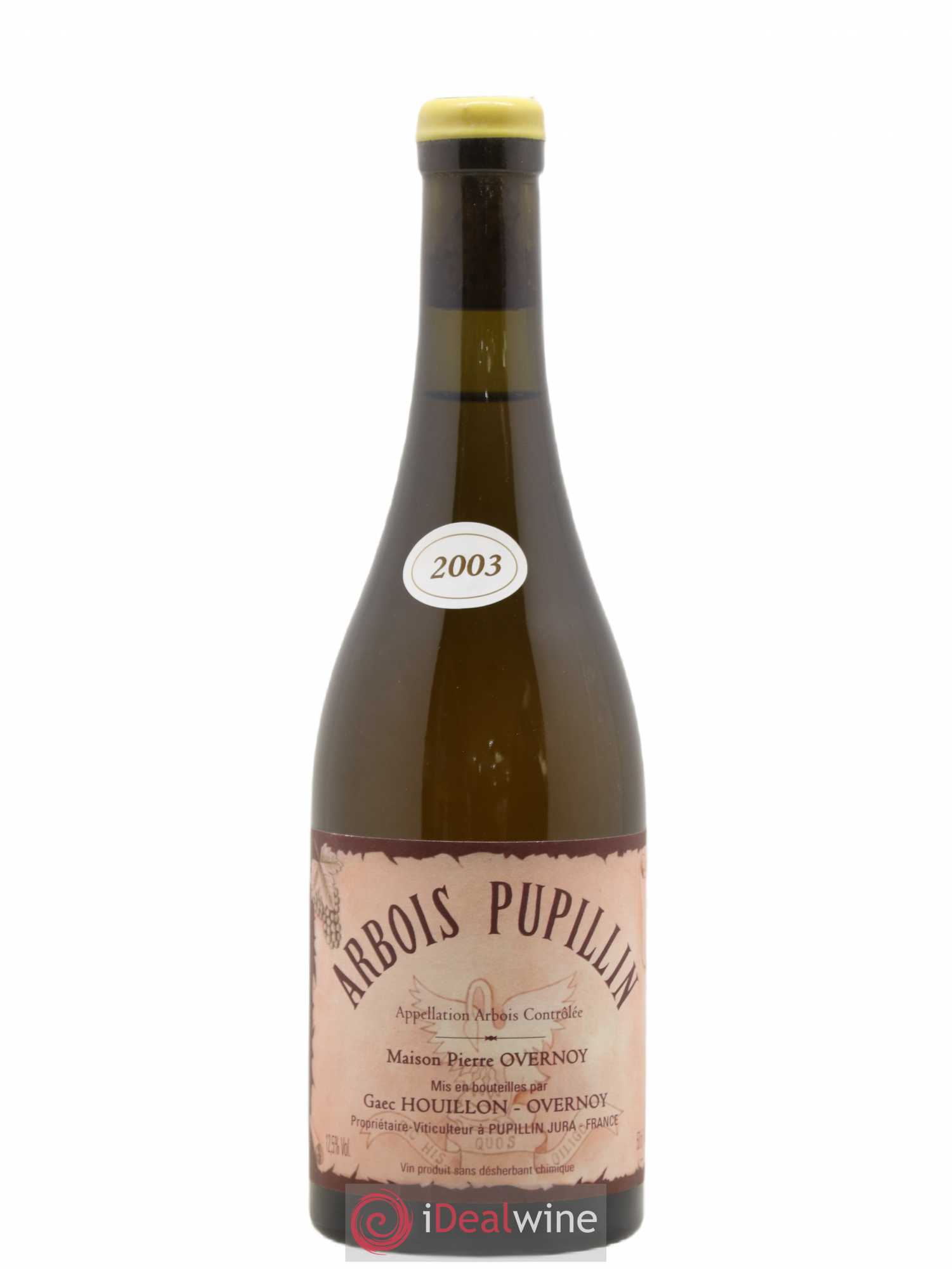 Arbois-Pupillin Vieux Savagnin Ouillé 50cl (VSO) Overnoy-Houillon (Domaine) 50 cl 2003 - Lot de 1 bouteille - 0