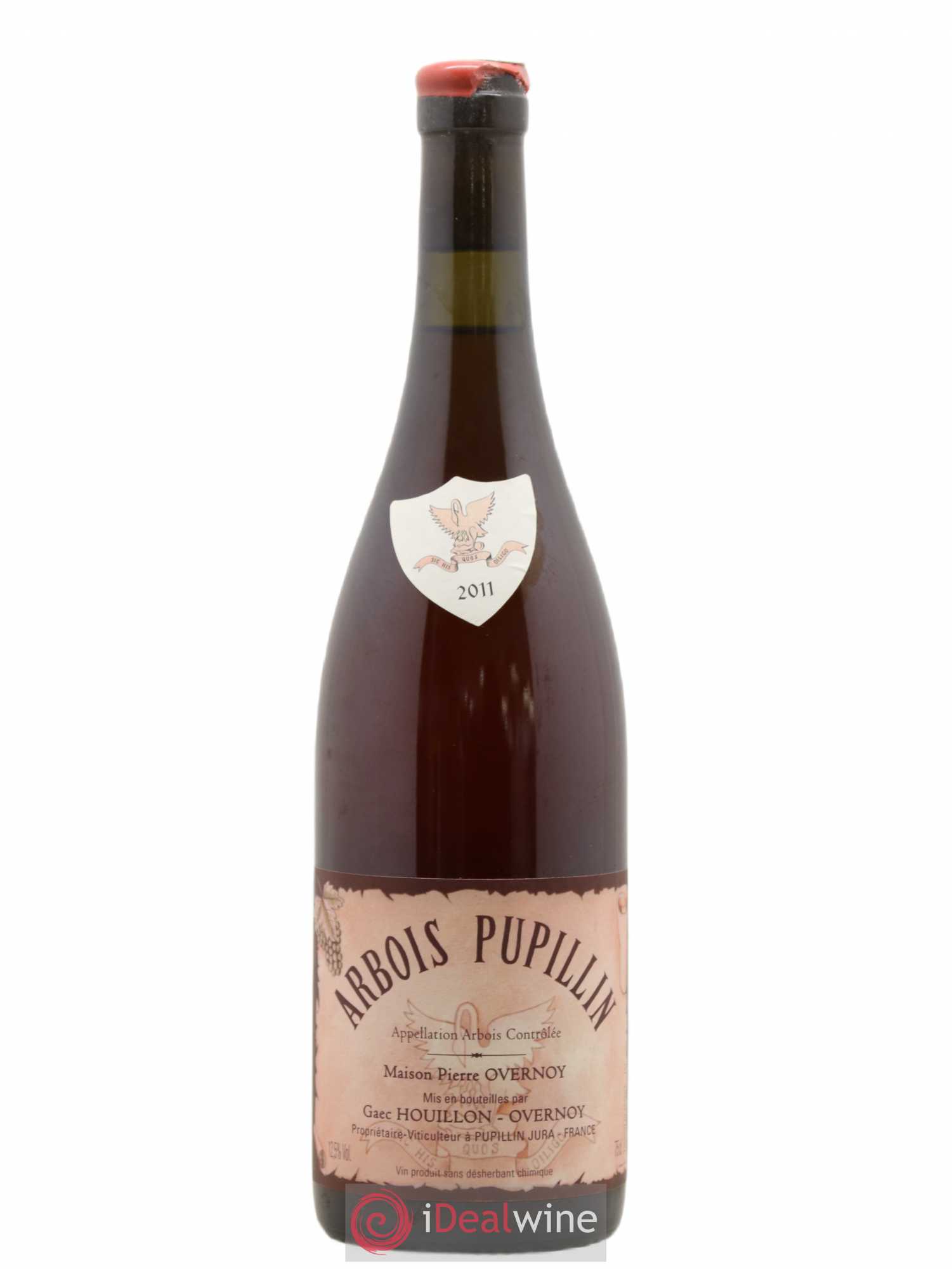 Arbois-Pupillin Poulsard (cire rouge) Overnoy-Houillon (Domaine) 2011 - Lot de 1 bouteille - 0