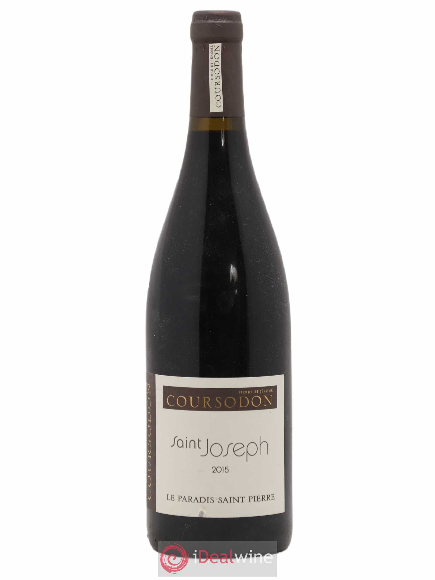 Saint-Joseph Le Paradis Saint-Pierre Pierre et Jérôme Coursodon 2015 - Lot de 1 bouteille - 0